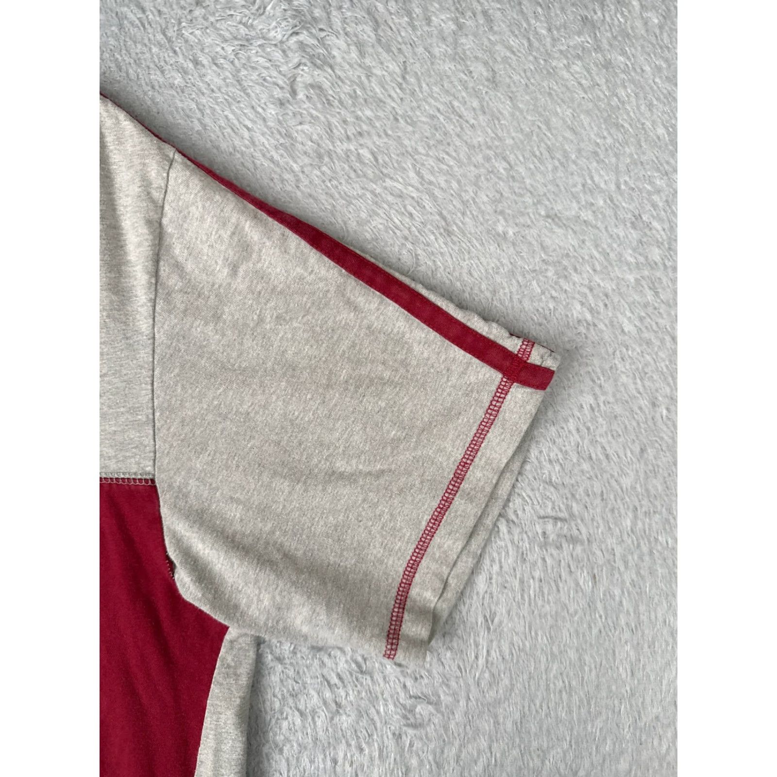 Tommy Hilfiger Tommy Hilfiger Jeans Shirt Adult XL Gray Cotton Crew Neck T-Shirt Logo 100% Cotton Mens Baseball American Size US XL / EU 56 / 4 - 2 Thumbnail