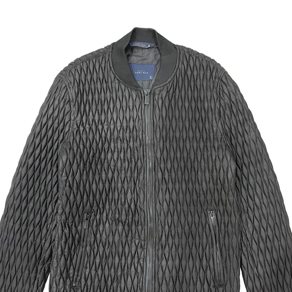 Designer × Zara Rare🔥Vintage Zara Man Bomber Jacket Size US S / EU 44-46 / 1 - 6 Thumbnail