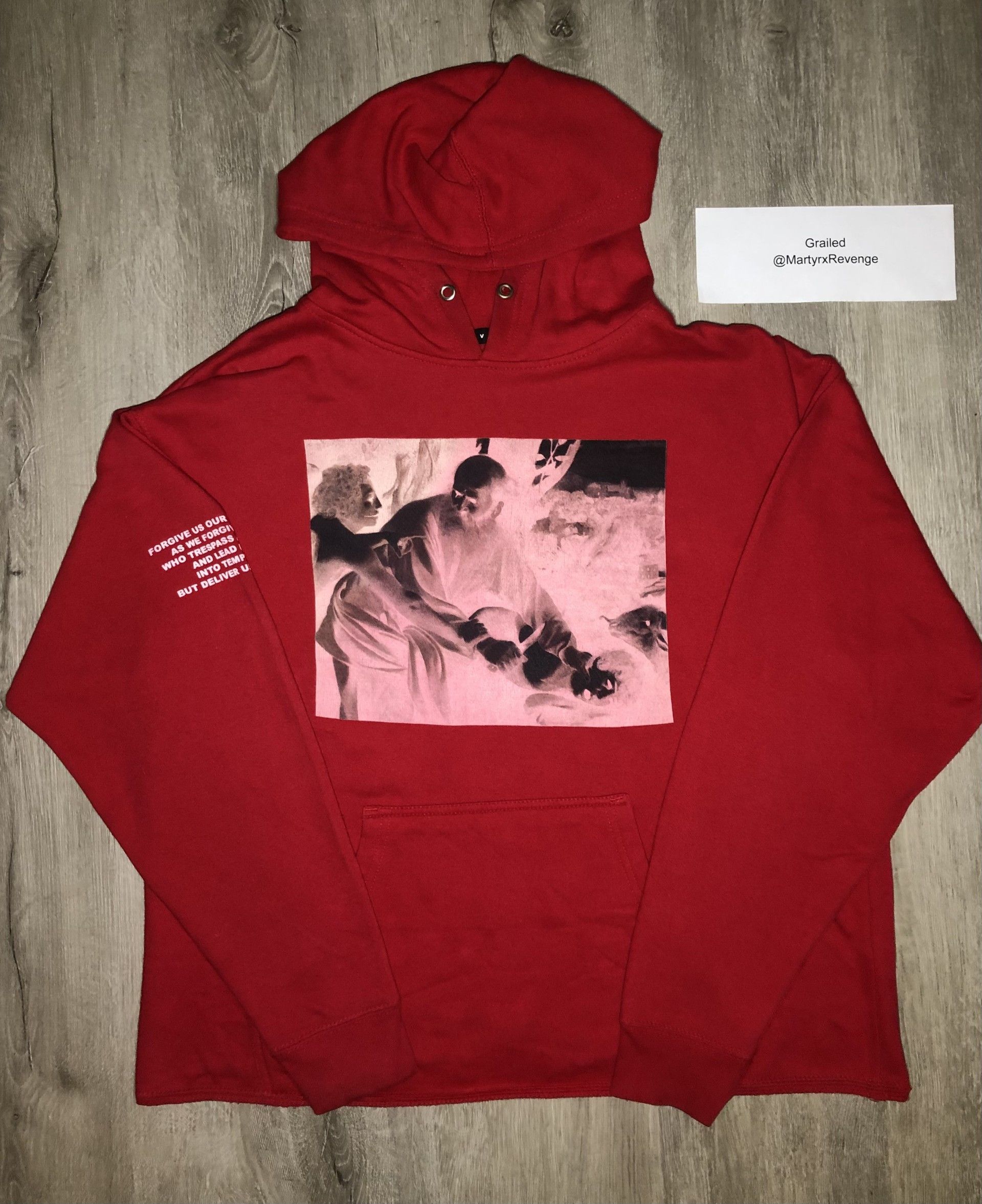 Revenge Revenge Red Isaac Hoodie OG Size US L / EU 52-54 / 3 - 1 Thumbnail