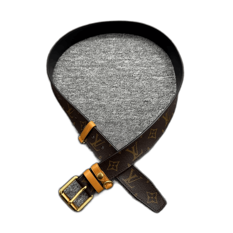 louis vuitton brown monogram belt-2508