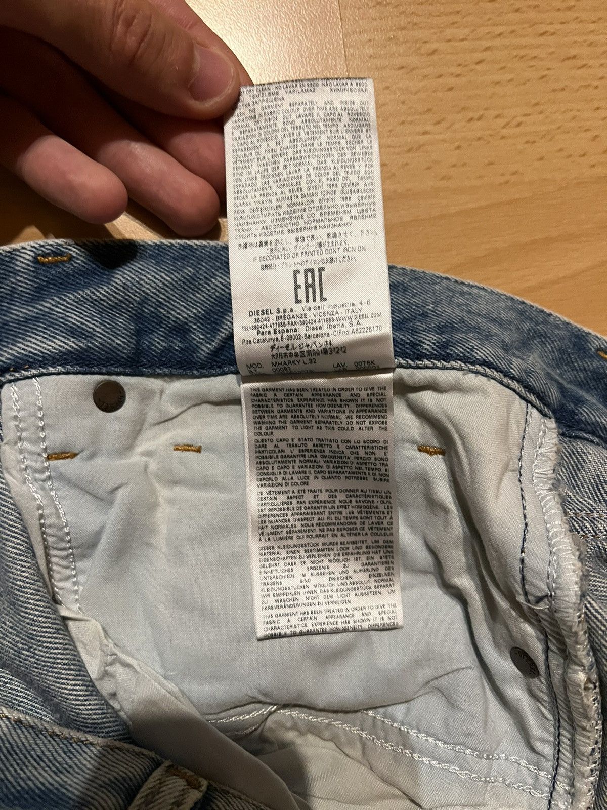 Diesel Diesel Mharky Size US 33 - 8 Thumbnail
