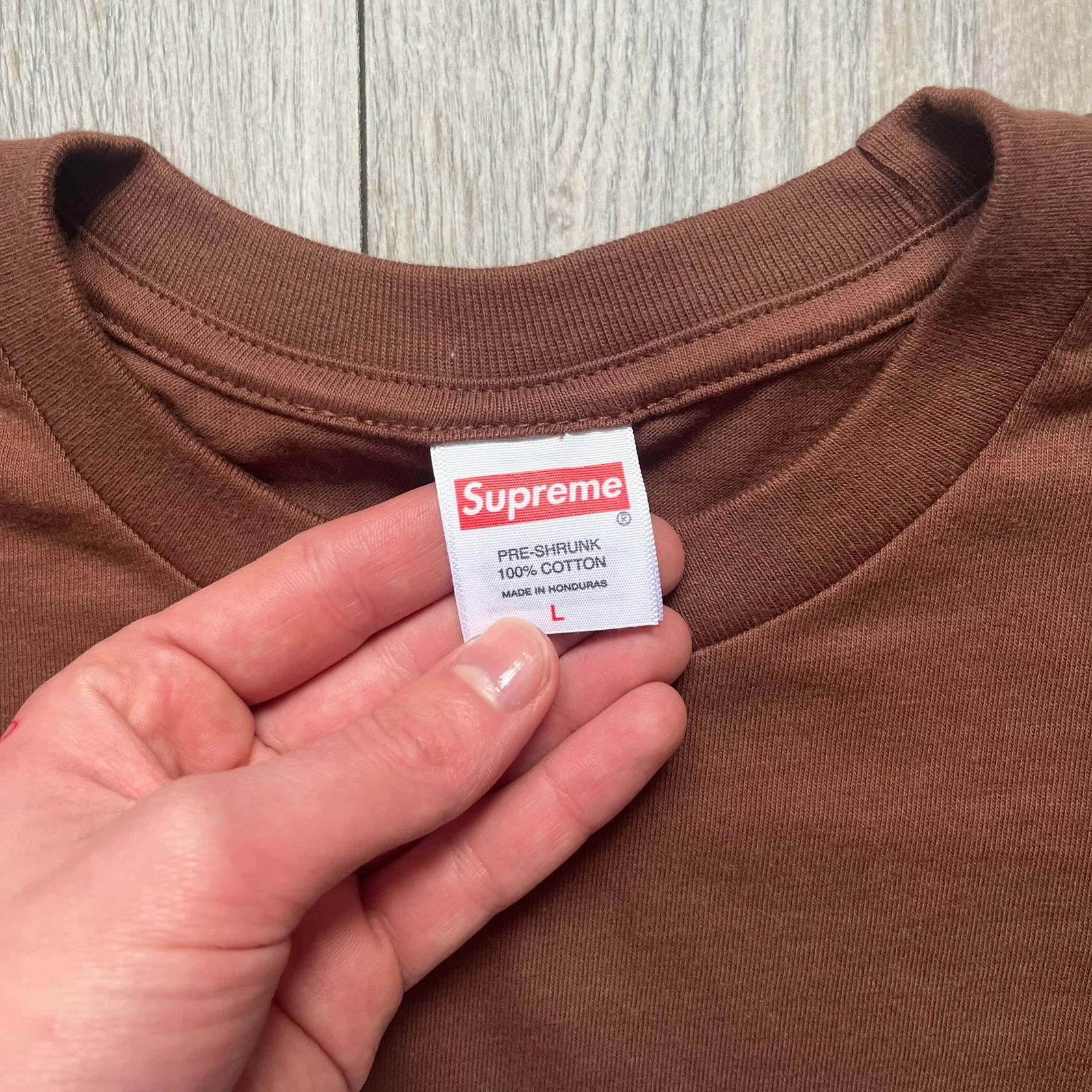 Supreme Supreme x Spider-Man SS26 Brown Tee Size US L / EU 52-54 / 3 - 4 Thumbnail