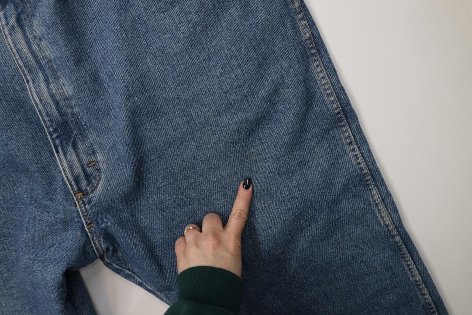 Wrangler Vintage Wrangler Fleece Lined Wide Leg Denim Jeans Blue Size US 44 / EU 60 - 6 Thumbnail