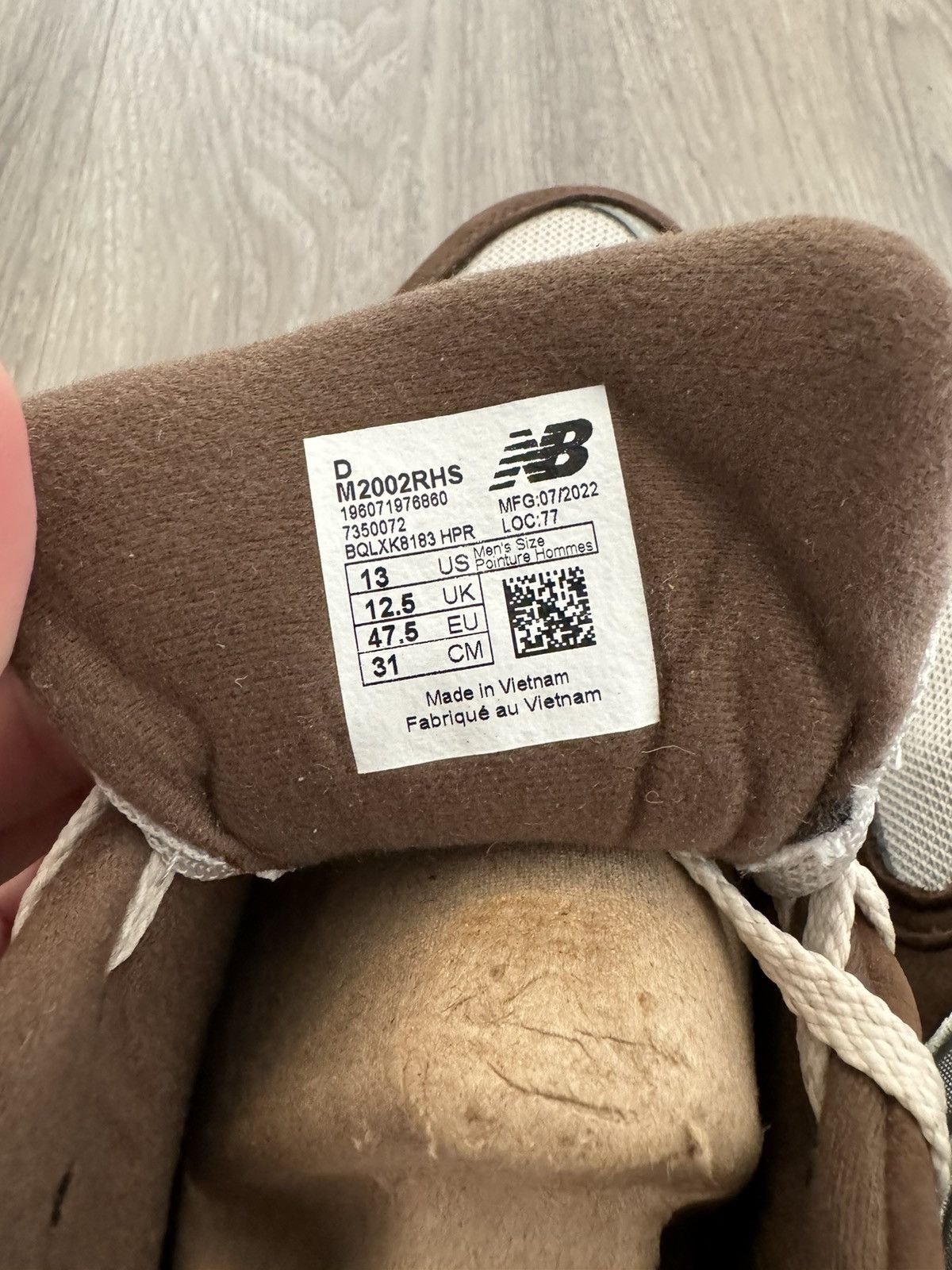 New Balance New Balance 2002R Adrift Moonbeam Size 13 M2002RHS Size US 13 / EU 46 - 7 Thumbnail