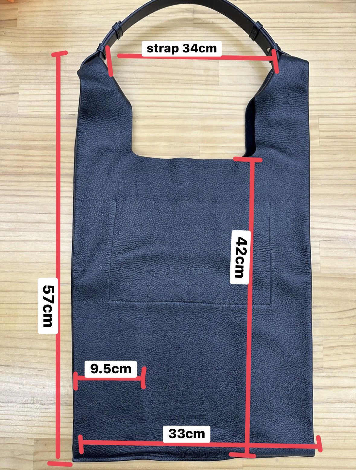 Jil Sander Jil Sander x Raf Simons Era Black Market Tote | Grailed