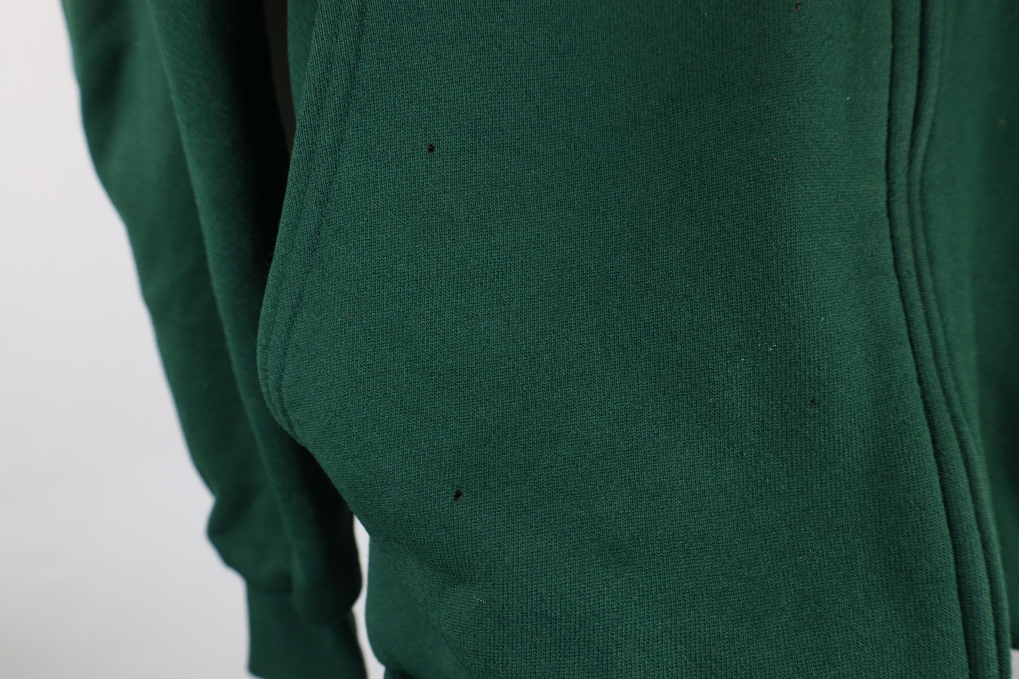 Vintage Vintage 90s Streetwear Thermal Lined Blank Zip Hoodie Size US L / EU 52-54 / 3 - 7 Thumbnail