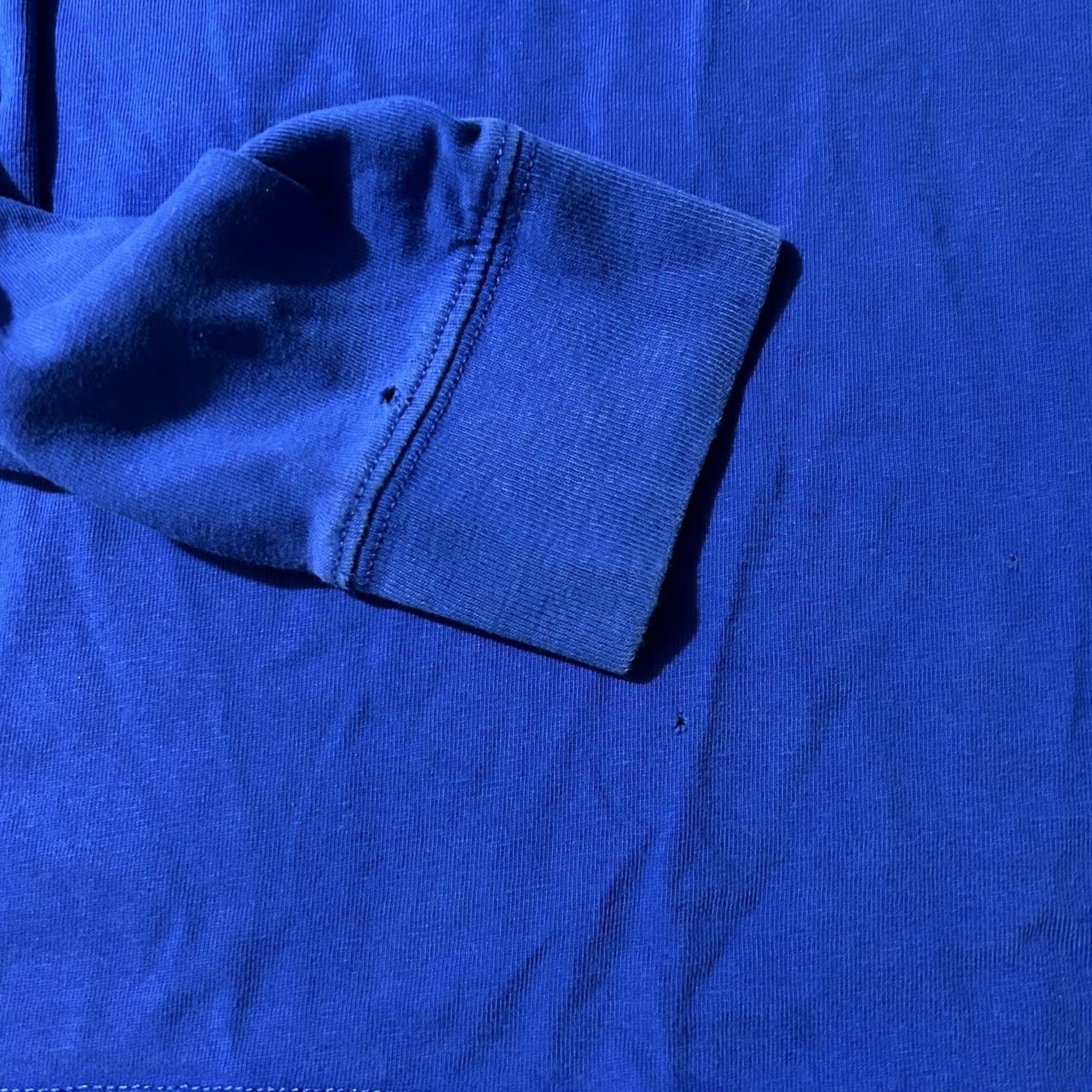 Abercrombie & Fitch VINTAGE Abercrombie & Fitch Moose Long Sleeve Ringer Shirt Size S Blue Mens Small Size US S / EU 44-46 / 1 - 4 Thumbnail