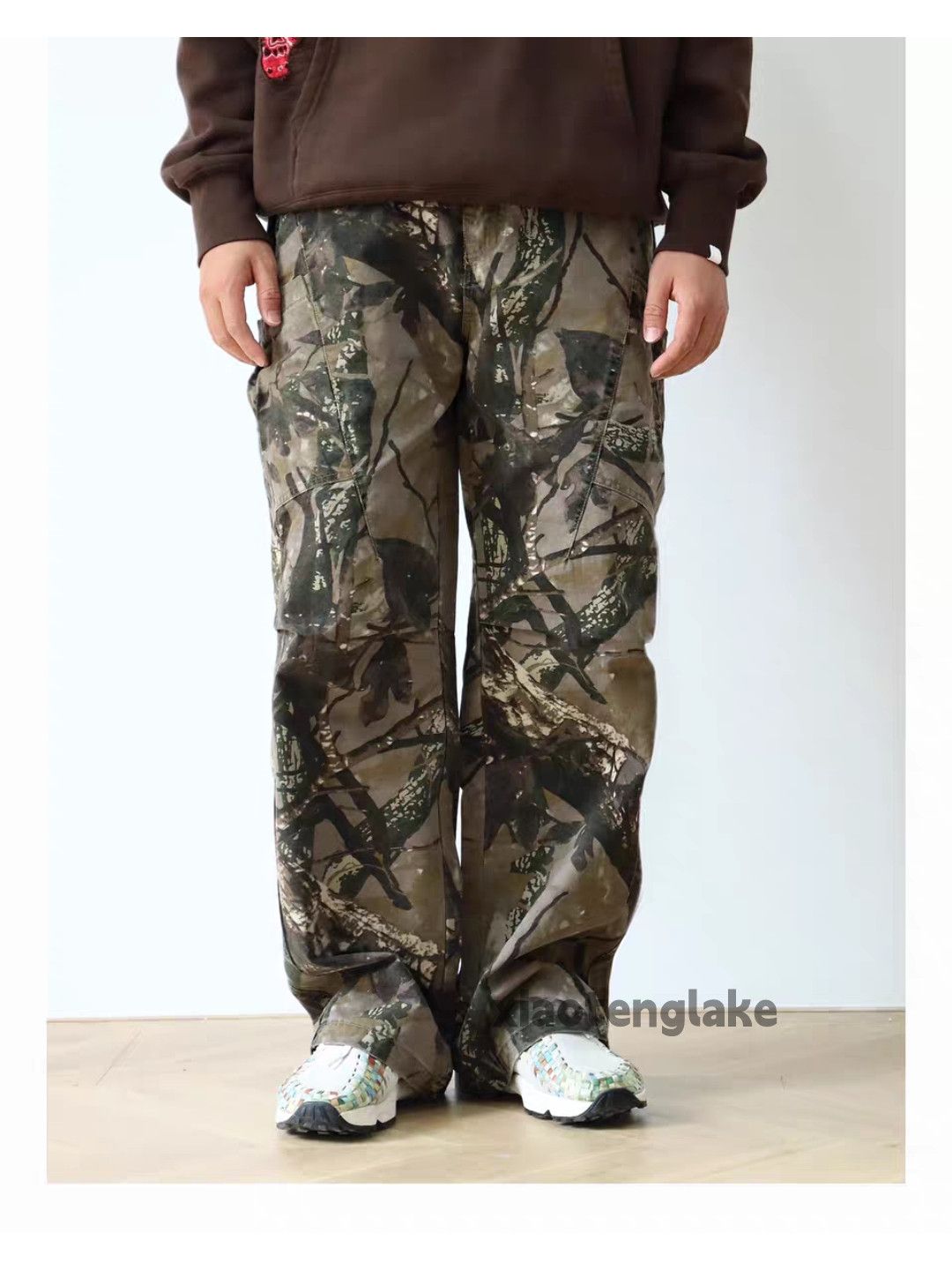 Vintage zx asaprocky travisscott style loose carpenter camo pants Size US 30 / EU 46 - 5 Thumbnail