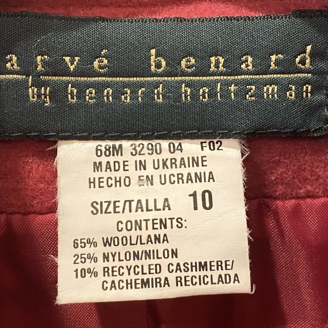 Harve Benard Vintage Harve Benard Wool Cashmere Pea Coat Double Breasted Size L / US 10 / IT 46 - 8 Thumbnail