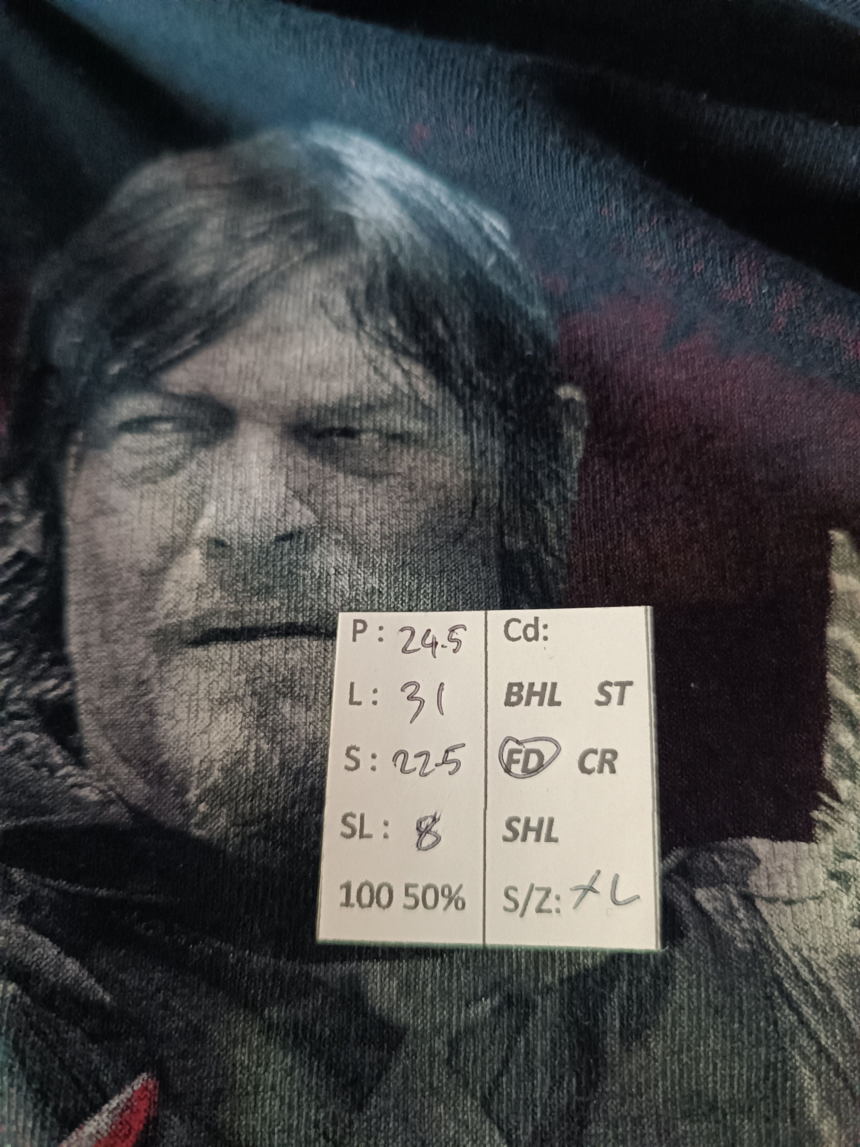 Other VINTAGE 2014 THE WALKING DEAD DARYL DIXON VERY RARE TEE Size US XL / EU 56 / 4 - 16 Thumbnail