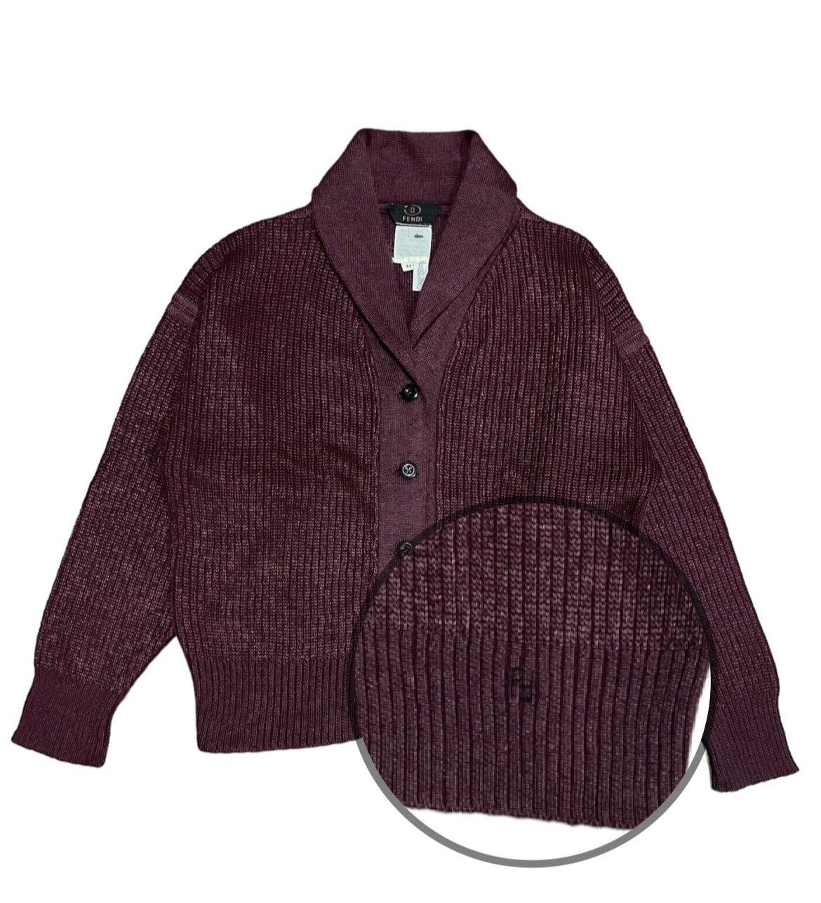 Fendi Vintage 1973 Fendi Cowichan Knitwear Size US M / EU 48-50 / 2 - 8 Thumbnail