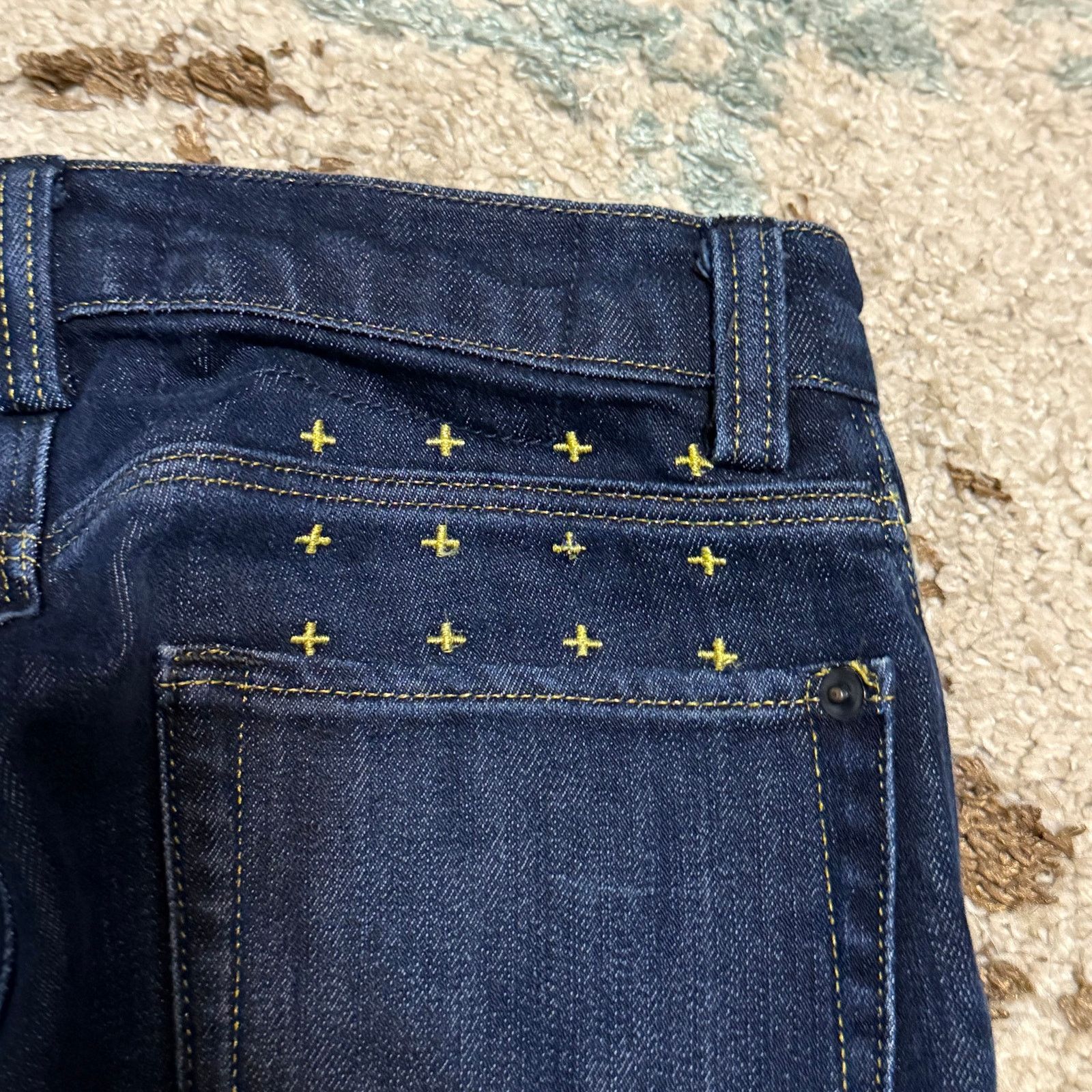 Ksubi Ksubi Womens Jeans Super Skinny Zip After Dark Size 24x32 Size 24" / US 00 / IT 34 - 4 Thumbnail