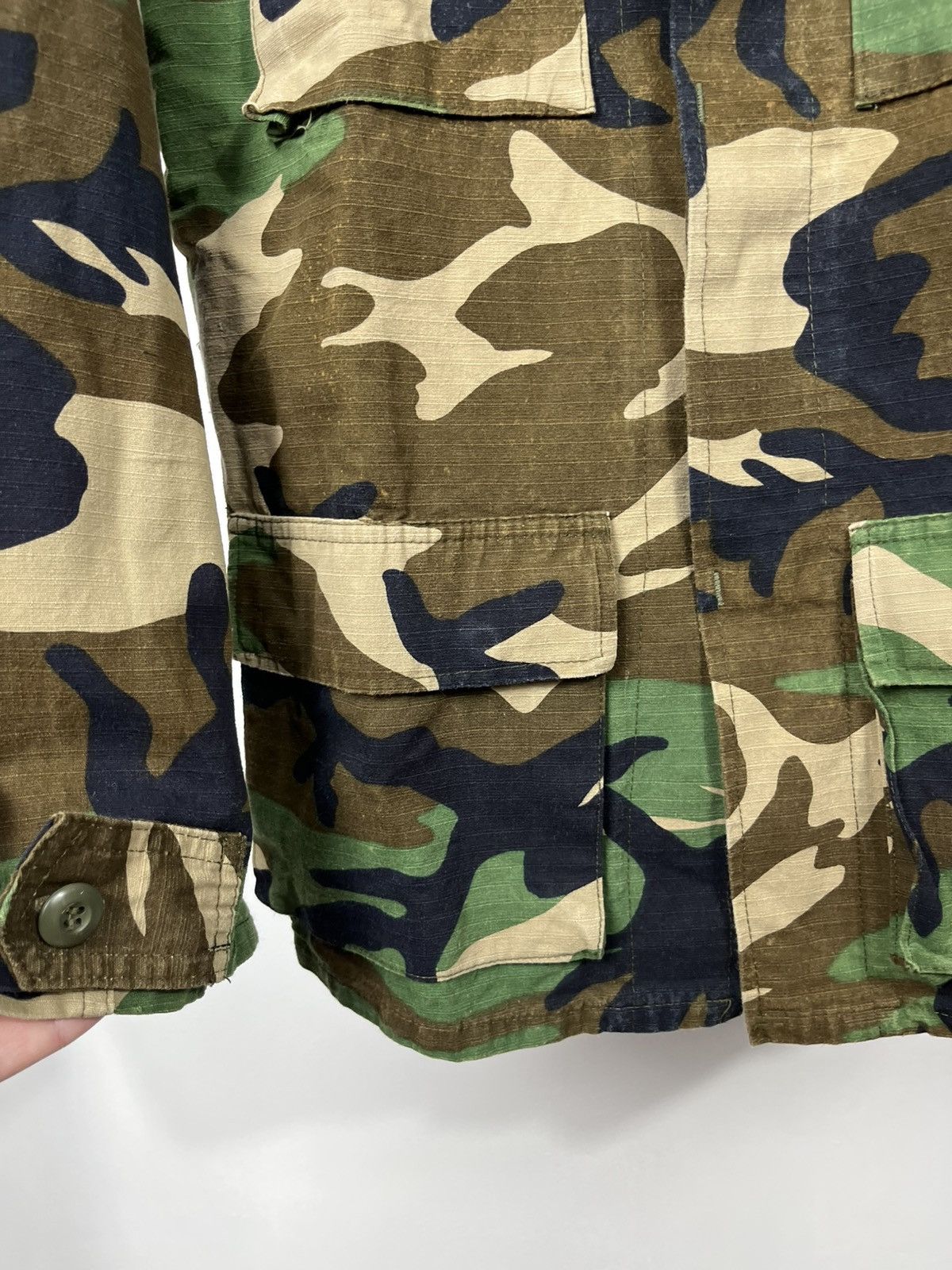 Other Vintage Camo Ripstop Field Jacket Military Style XL Regular Size US XL / EU 56 / 4 - 4 Thumbnail