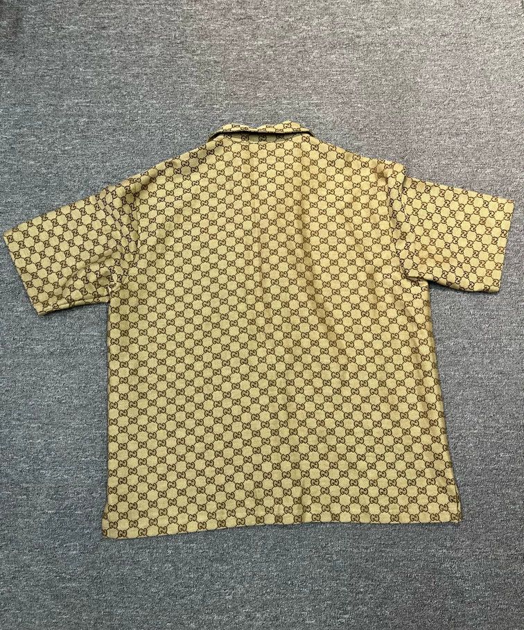 Gucci Gucci Classic double G printed shirt Size US L / EU 52-54 / 3 - 2 Thumbnail