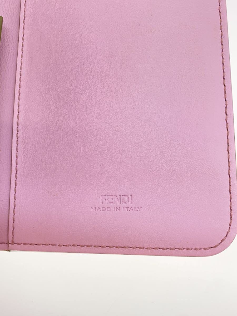 Fendi Fendi Baguette Leather iPhone 12 Smartphone Case Pink Size ONE SIZE - 3 Thumbnail
