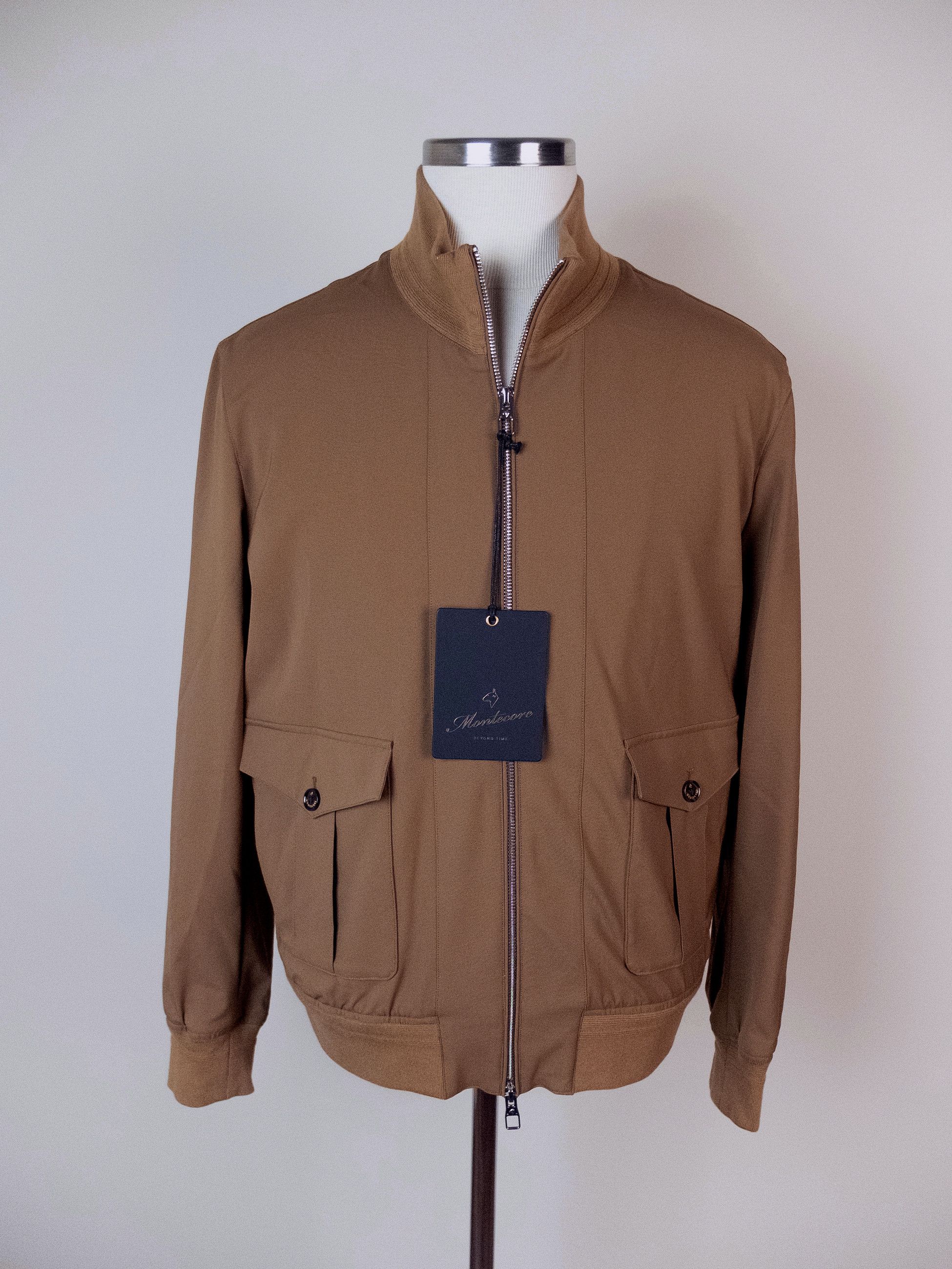 Montecore MONTECORE Italy camel brown bomber jacket Large Size US L / EU 52-54 / 3 - 1 Thumbnail
