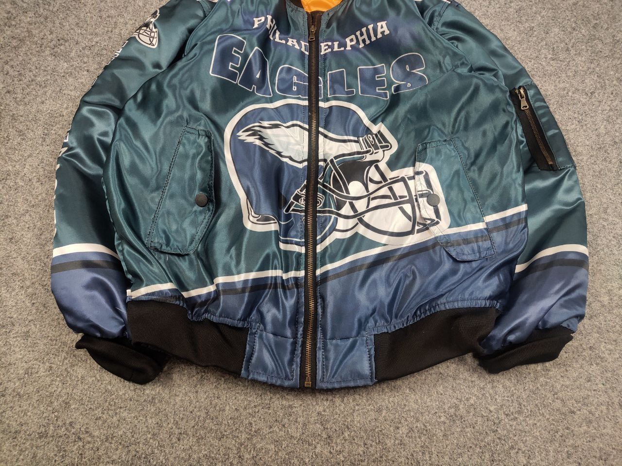 NFL Vintage NFL Philadelphia Eagles Champions Logo Bomber jacket Size US S / EU 44-46 / 1 - 6 Thumbnail