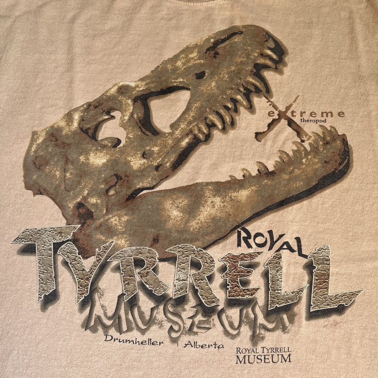 Vintage Vintage 2000s Royal Tyrrell Museum Dinosaur Graphic T Shirt Size US XL / EU 56 / 4 - 3 Thumbnail