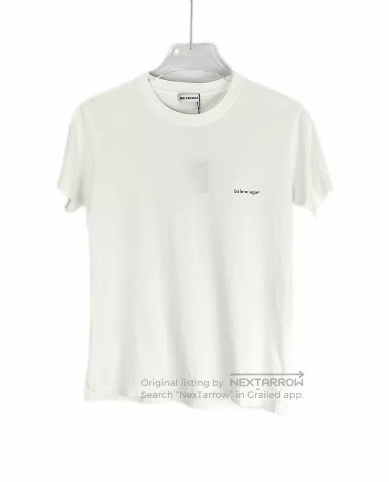Balenciaga Balenciaga English Logo Short Sleeve T-Shirt Size M / US 6-8 / IT 42-44 - 1 Thumbnail