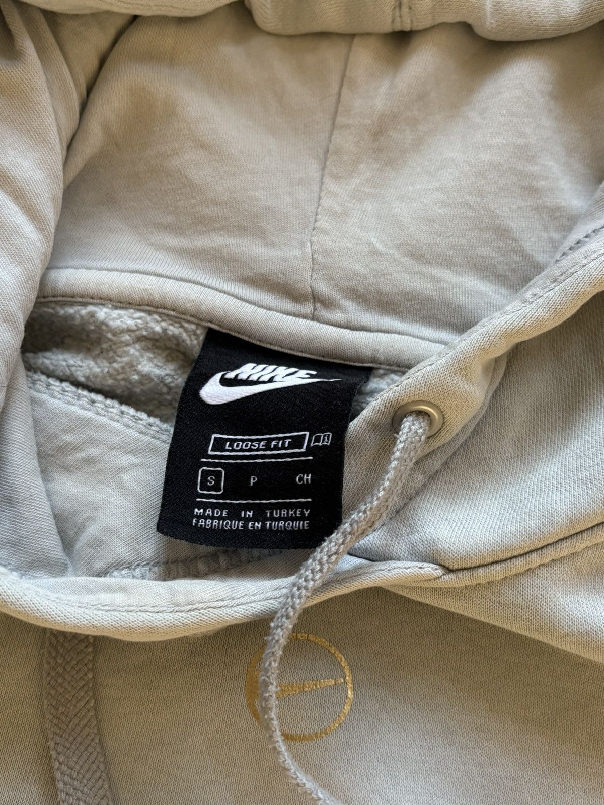 Nike 00s Nike Vintage Center Swoosh Logo Oversized Hoodie Rare Size US S / EU 44-46 / 1 - 5 Thumbnail