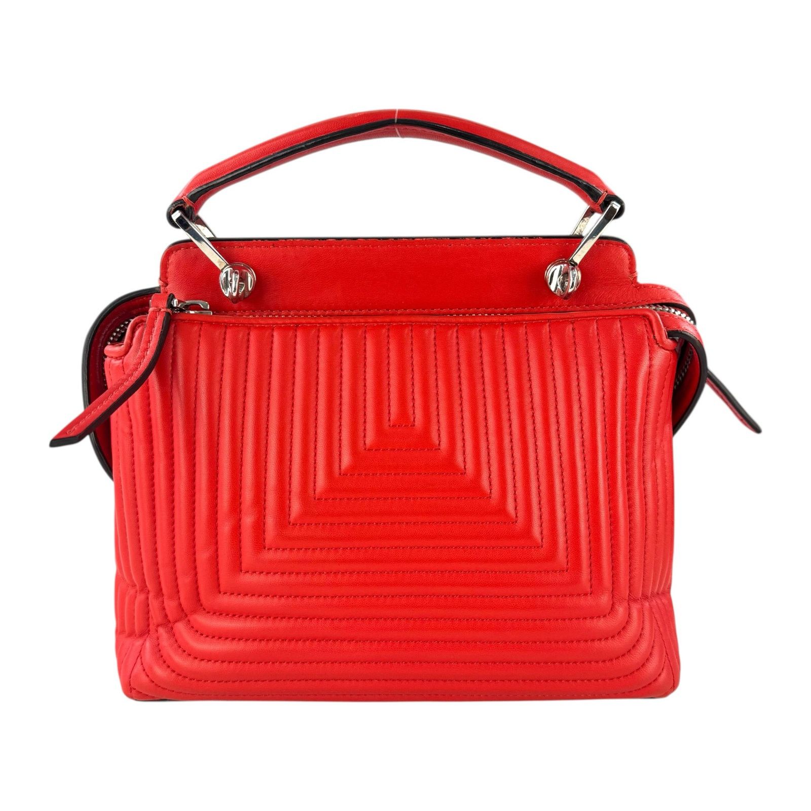 Fendi Fendi Dotcom Click Quilted Leather Shoulder Bag Size ONE SIZE - 2 Thumbnail