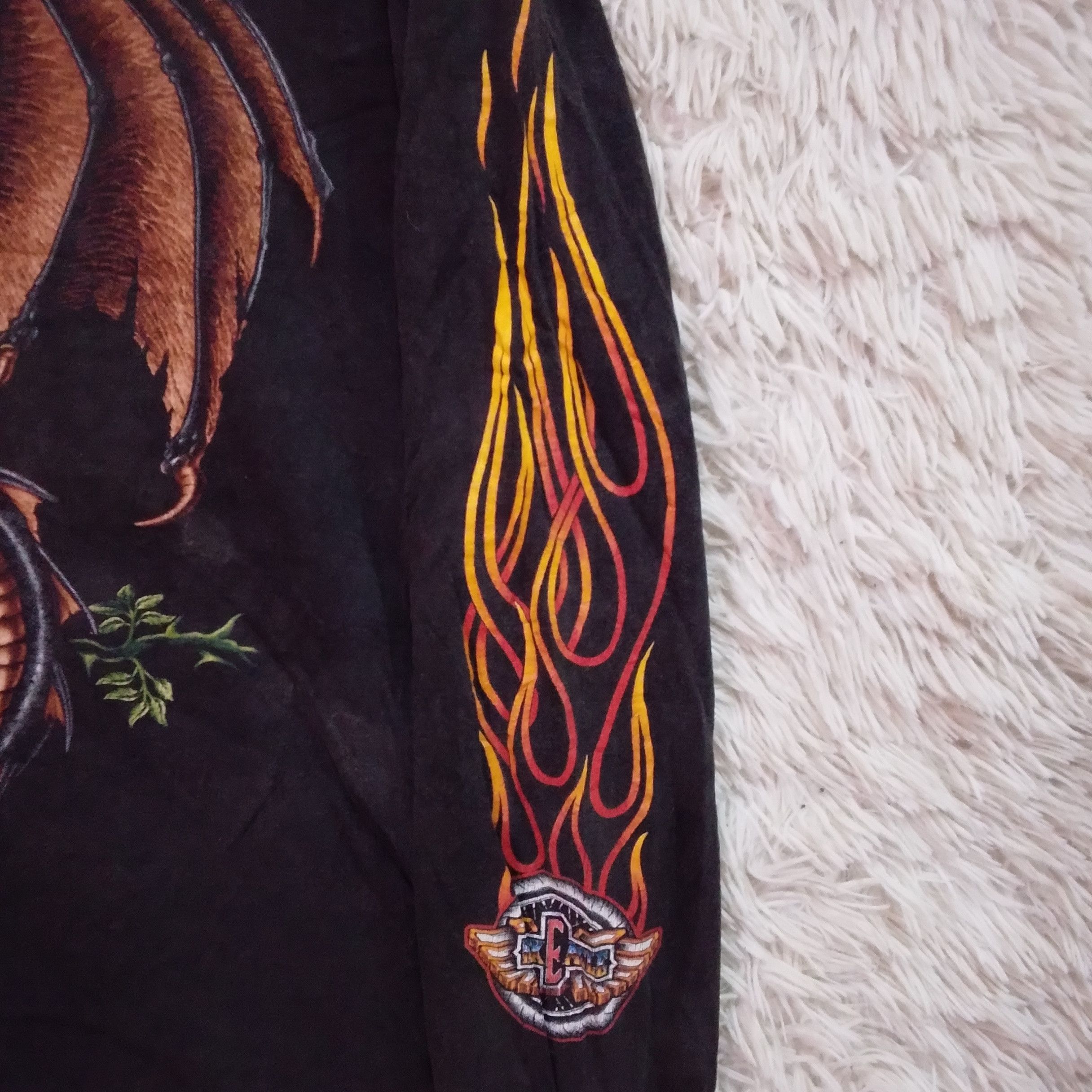 Vintage Rock Eagle Dragon Tee Size US L / EU 52-54 / 3 - 4 Thumbnail