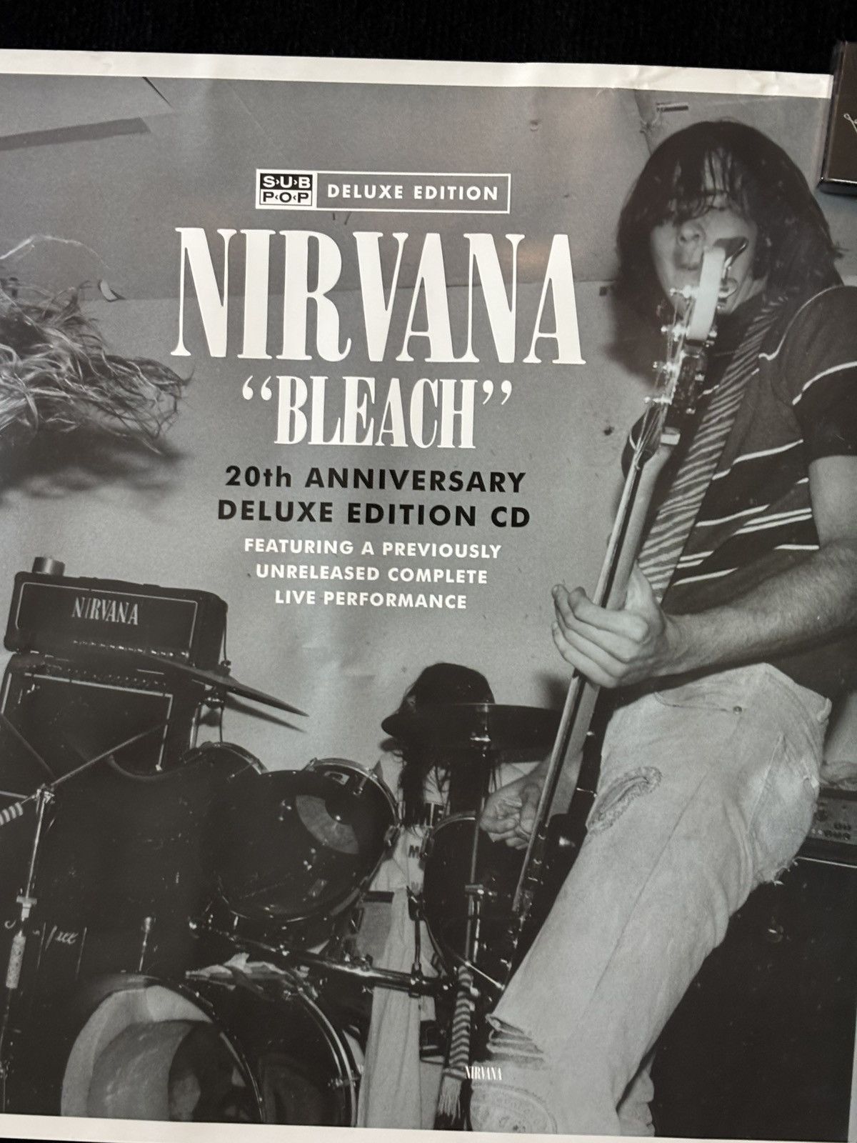 Nirvana × Vintage Nirvana 20th Bleach Anniversary Promo Posters Size ONE SIZE - 4 Thumbnail