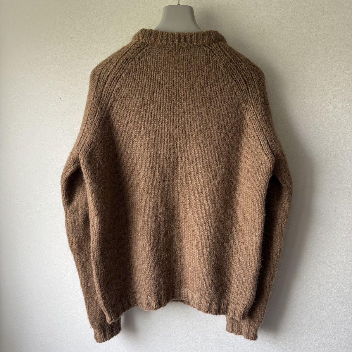 Prada Prada 2000's Brown Mohair/Wool Heavy Knit Pullover Sweater Size US M / EU 48-50 / 2 - 5 Thumbnail