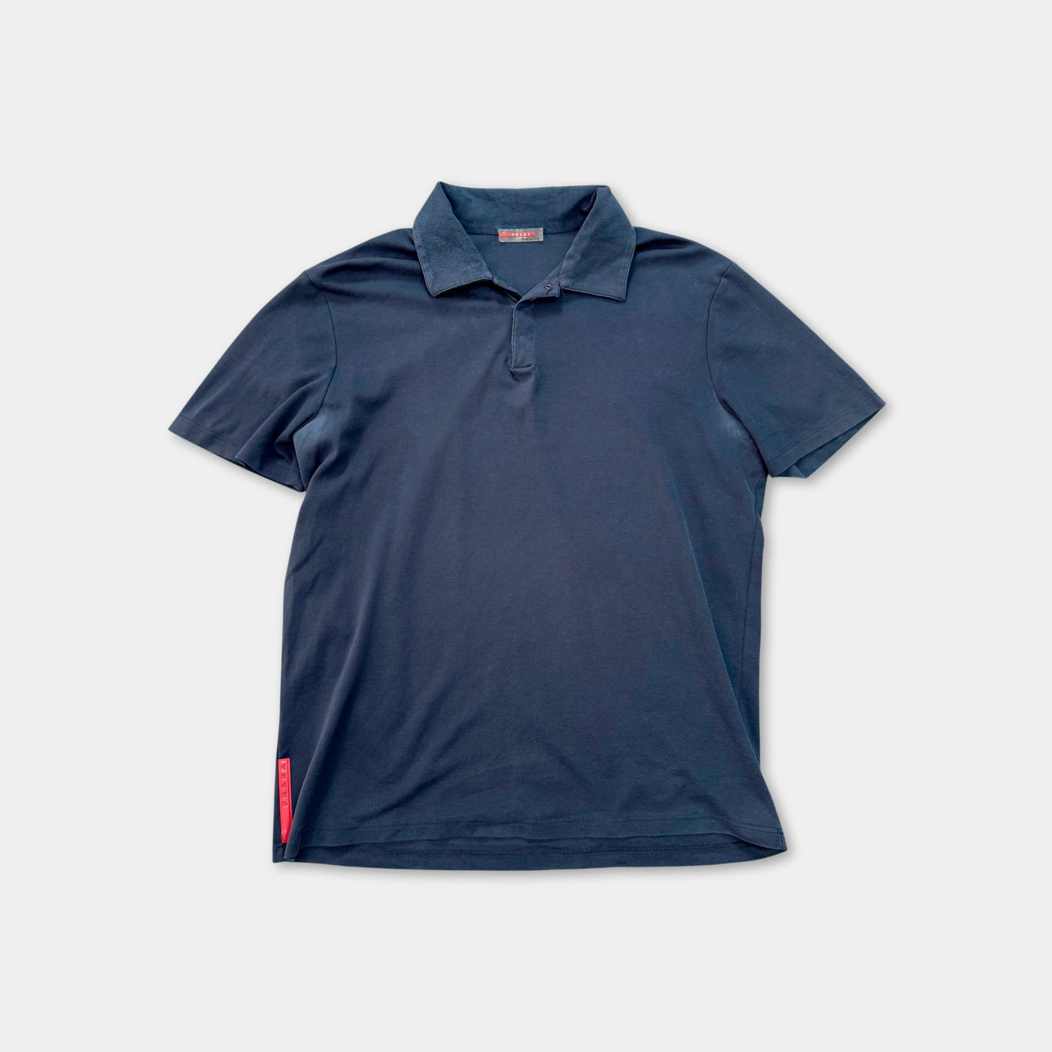 Prada Prada Sport 00s Zip Closure Polo Shirt | Grailed