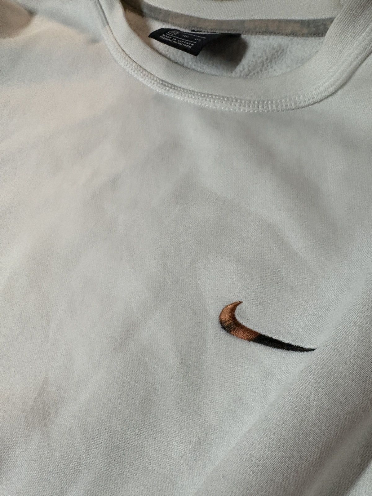Nike Nike Y2K Crewneck Sweatshirt White Size XXL Size US XXL / EU 58 / 5 - 2 Thumbnail