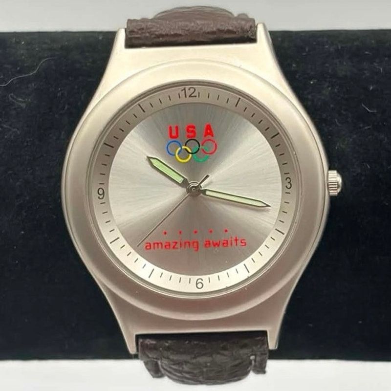 Other Silver & Black USA Men’s Watch Size ONE SIZE - 1 Thumbnail