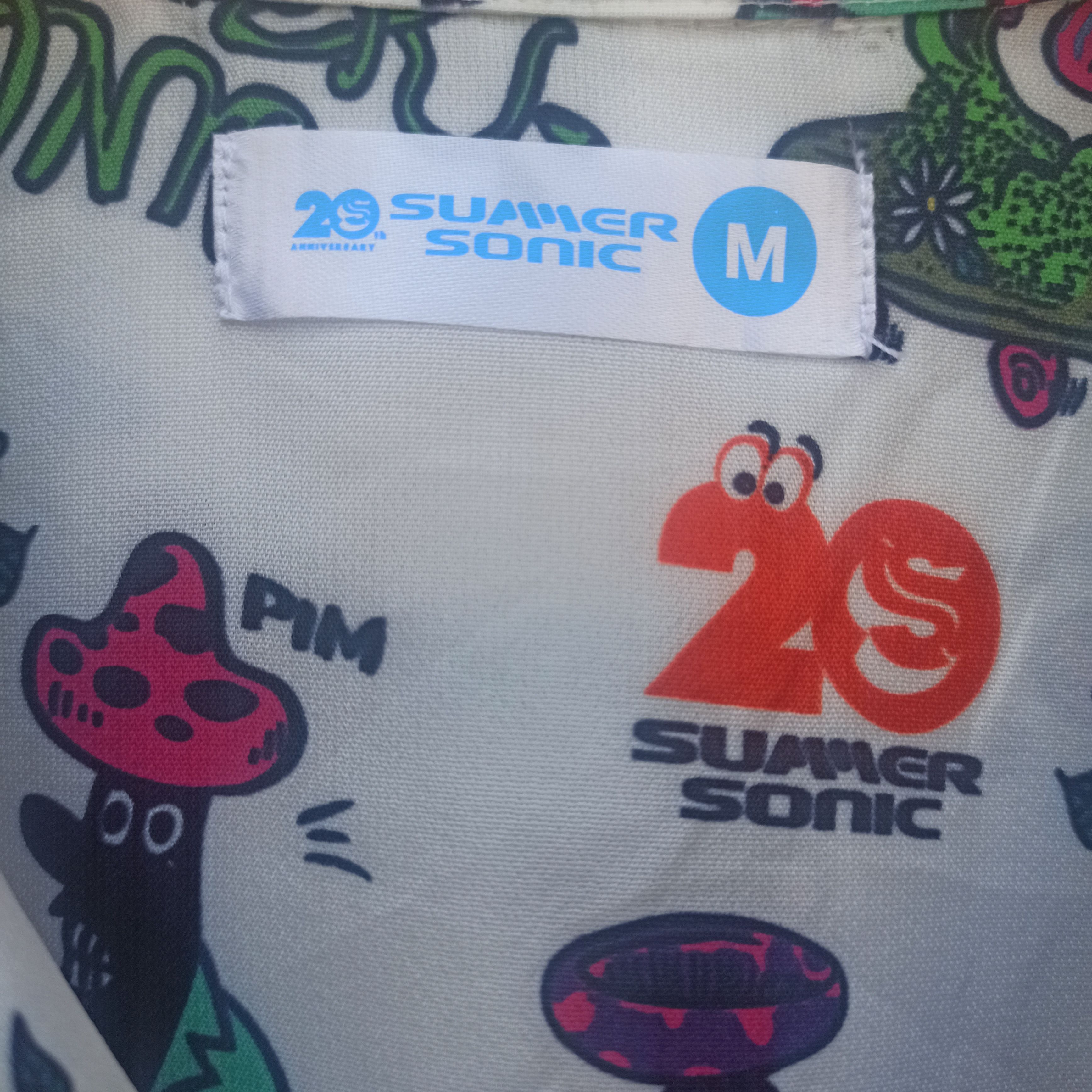 Band Tees × Japanese Brand Summer Sonic Open Collar Hawaiian Shirt Aniversary 20th Size US M / EU 48-50 / 2 - 7 Thumbnail