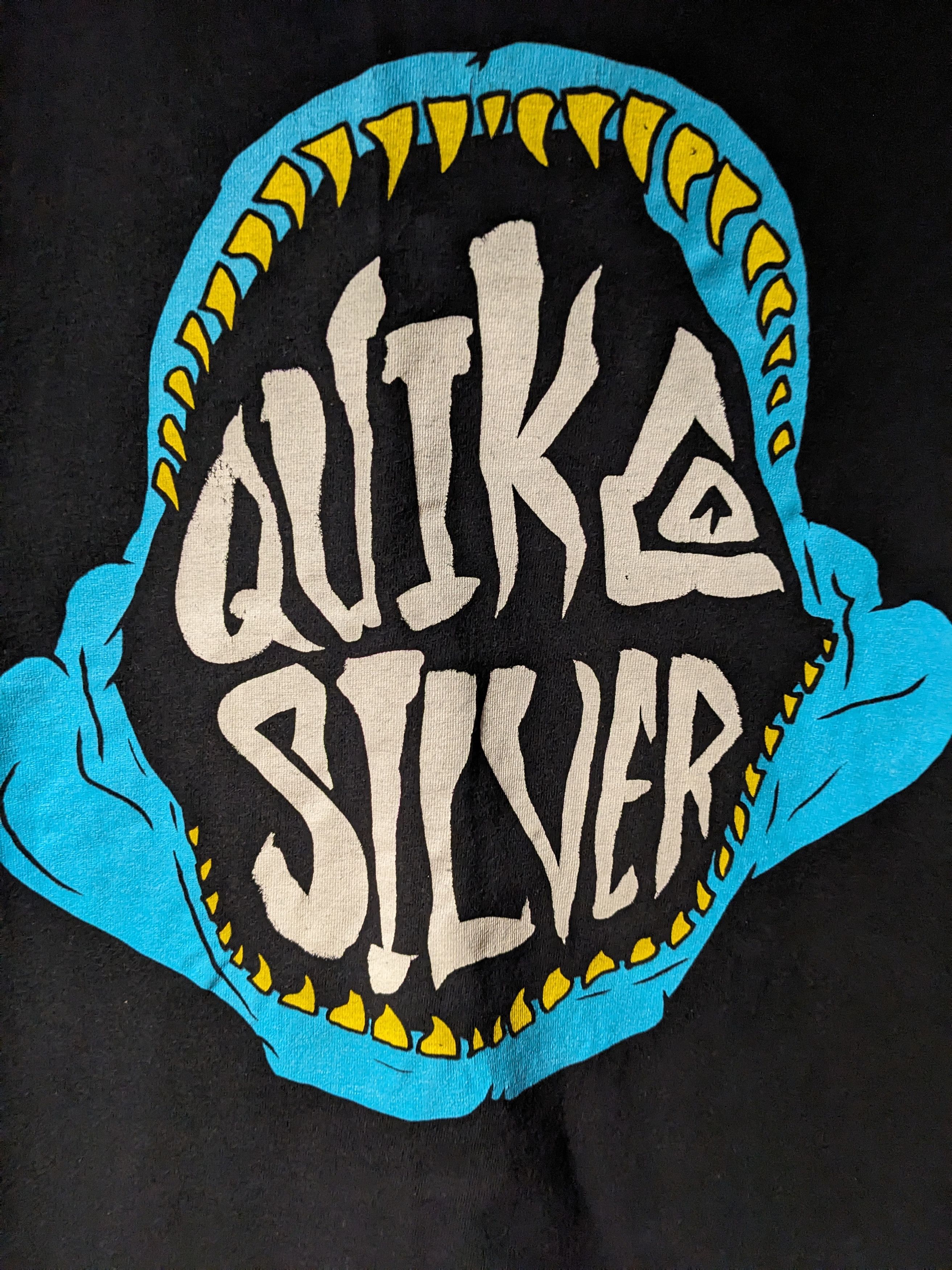 Quiksilver Vintage Y2K Quiksilver Shark Dinosaur Kids Large T-Shirt Size US L / EU 52-54 / 3 - 2 Thumbnail