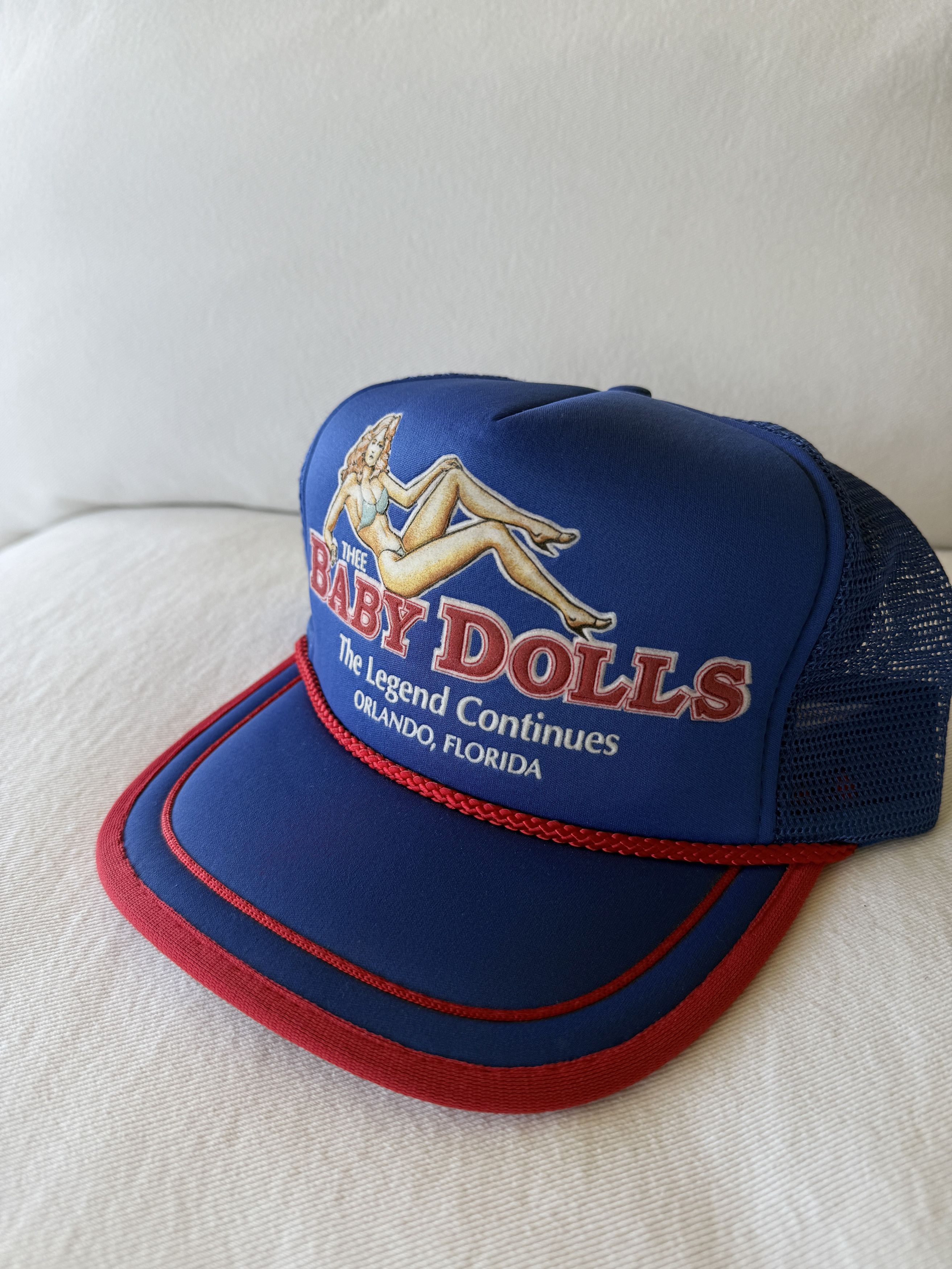 Vintage Vintage The Baby Dolls Florida Trucker Size ONE SIZE - 2 Thumbnail