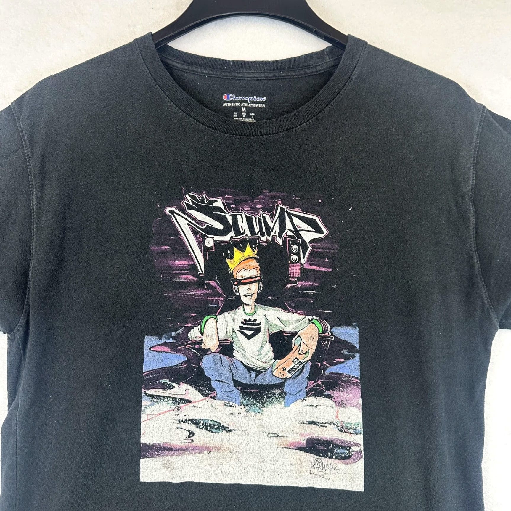 Champion Champion Shirt Mens Medium Black Stump Graphic Streetwear Crown Skateboard Size US M / EU 48-50 / 2 - 4 Thumbnail