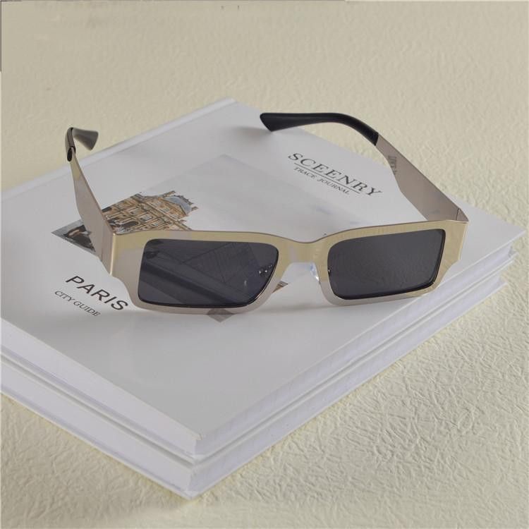 Electric Visual Hip-hop Street ins style custom avant-garde sunglasses Size ONE SIZE - 4 Thumbnail