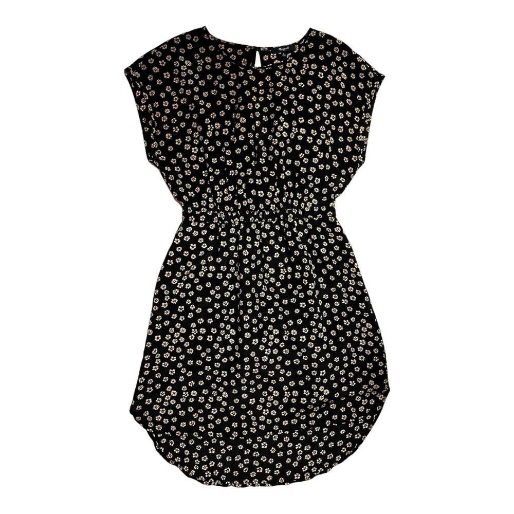 Madewell Madewell l Silk Stencil Blossom Mini Dress Hi-Low Size 0 Size XS / US 0-2 / IT 36-38 - 2 Thumbnail
