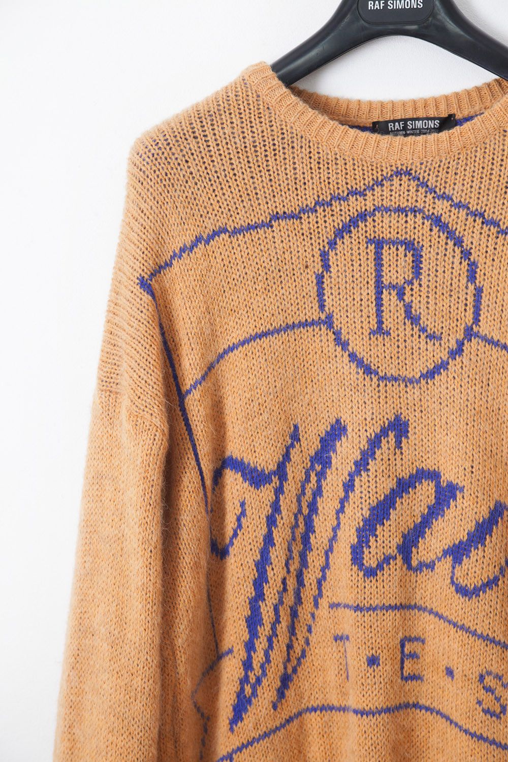 Raf Simons AW04 orange Wave Test sweater Size US S / EU 44-46 / 1 - 3 Thumbnail