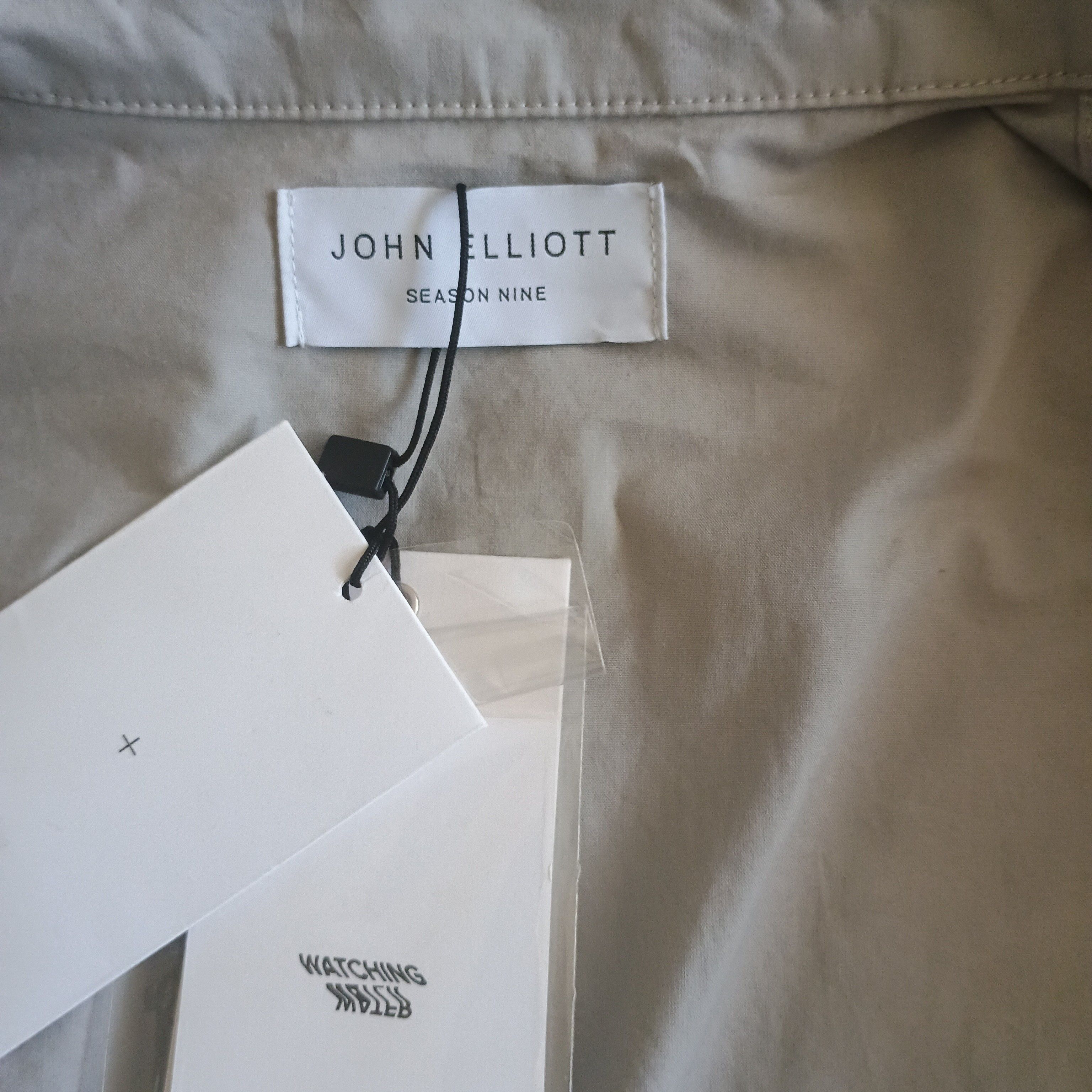 John Elliott Season Nine Gray Black Cotton Lightweight Parka Jacket Size US S / EU 44-46 / 1 - 6 Thumbnail