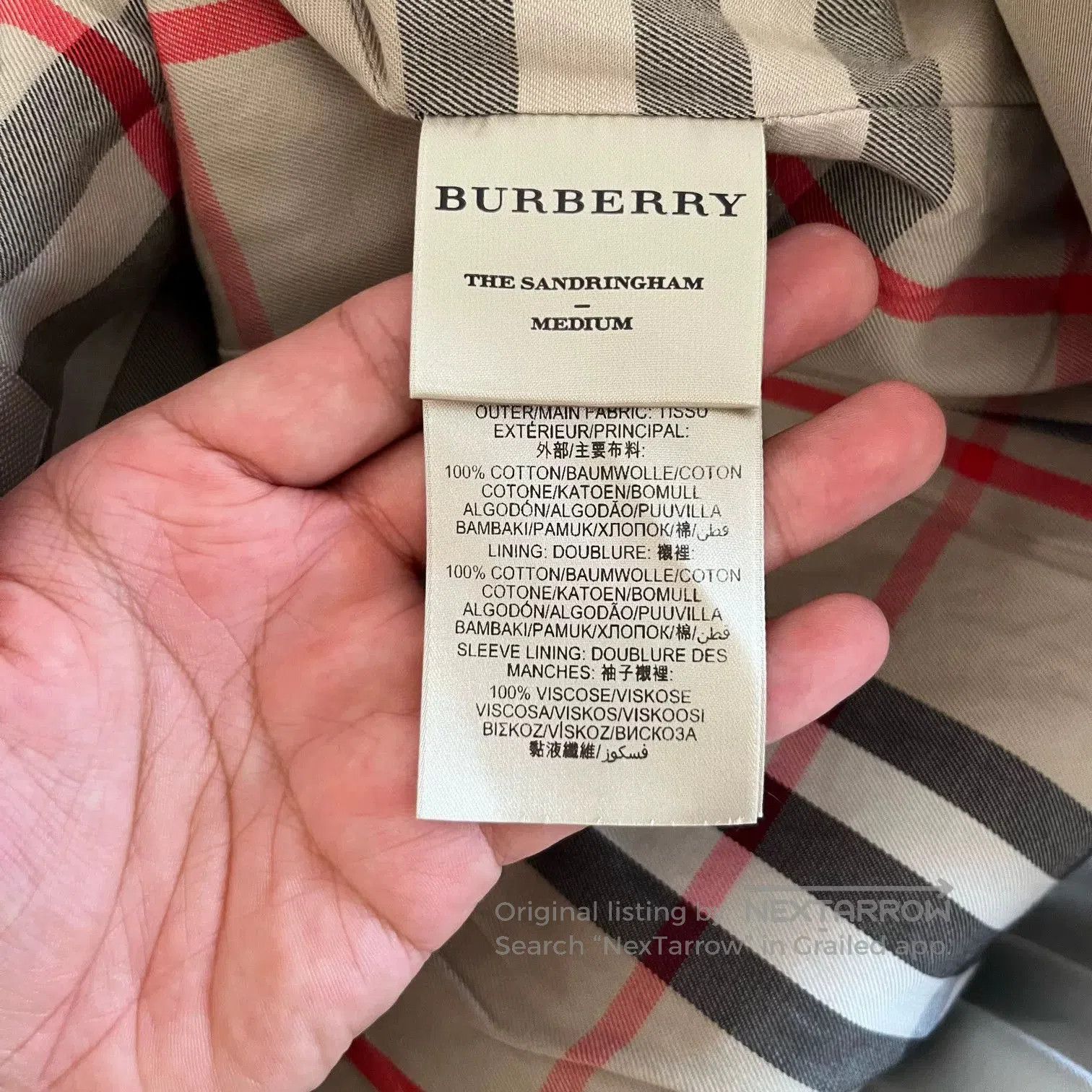 Burberry Burberry Beige Double. Size US XS / EU 42 / 0 - 5 Thumbnail