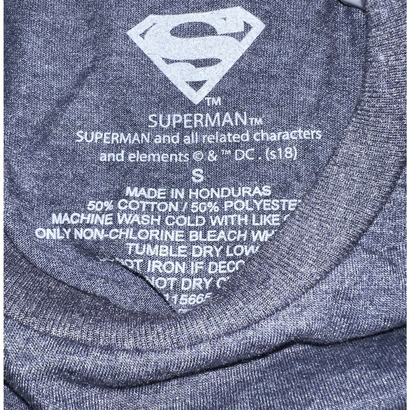 DC Comics Superman Logo Navy Blue - New With Tags - Kids Small s18 Size US S / EU 44-46 / 1 - 4 Thumbnail