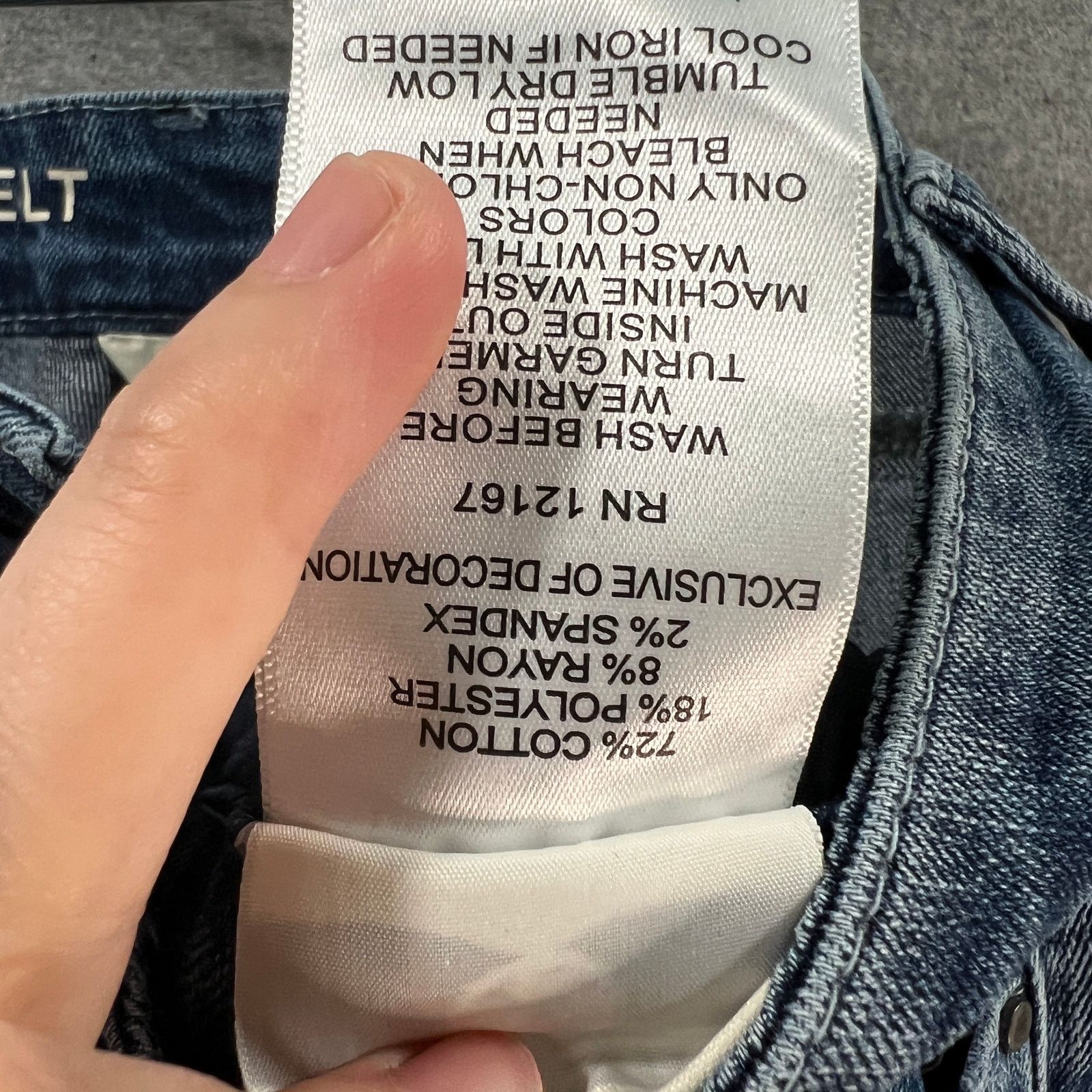 Other Laurie Felt Regular Forever Denim Relaxed Straight Jeans Size 32" / US 10 / IT 46 - 16 Thumbnail