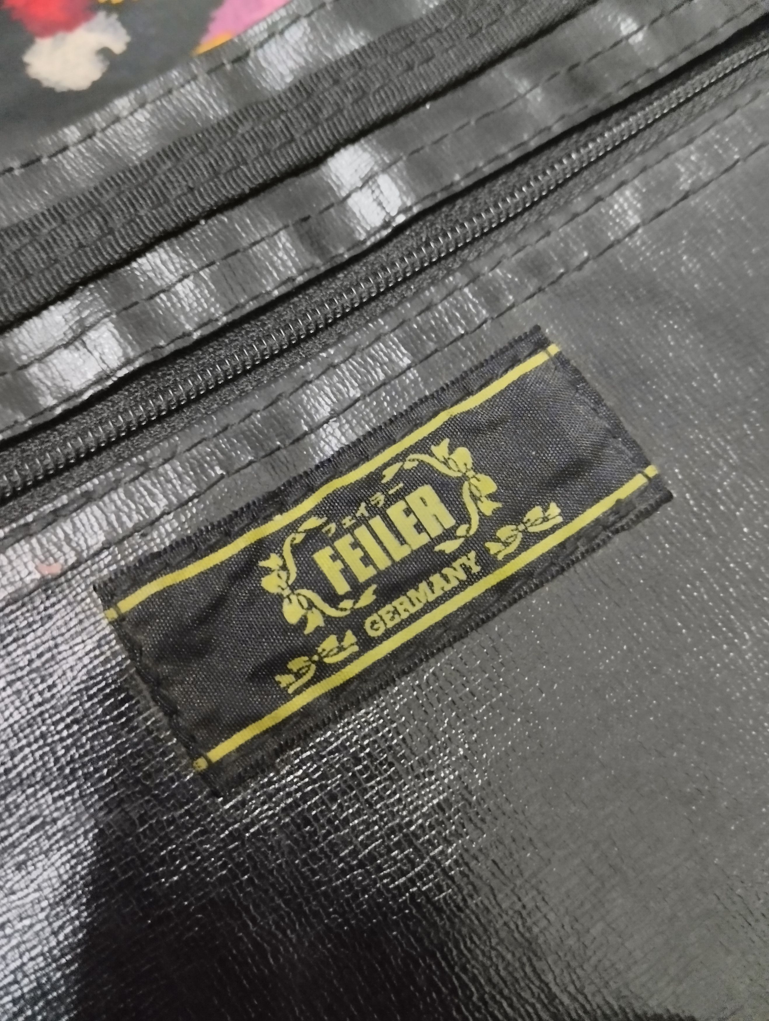 Vintage Rare Vintage Feiler Black Leather Bag For Collector❤️ Size ONE SIZE - 11 Thumbnail
