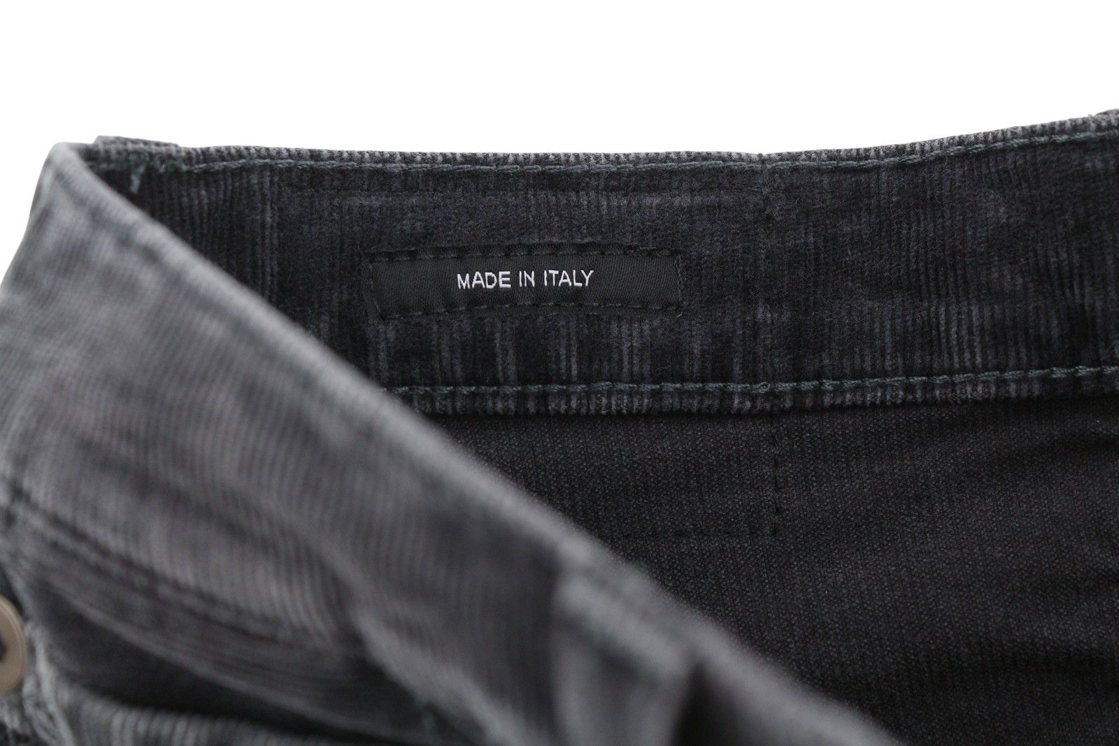 R13 JANE 24 Obsidian Stretch Cord Bootcut Zip FW25 86621 Size 24" / US 00 / IT 34 - 11 Thumbnail