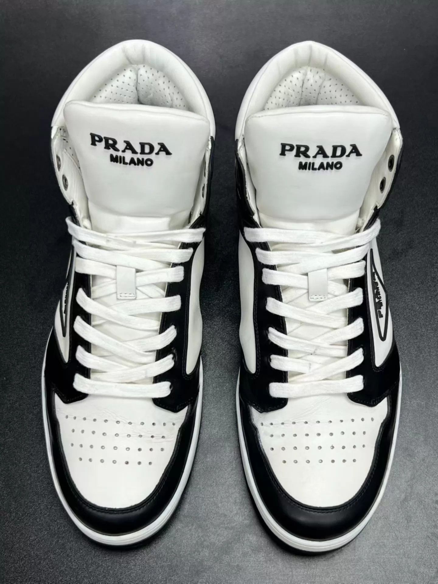 Prada PRADA District High-Top Sneaker EUR 42, Worn Minimally Size US 9 / EU 42 - 3 Thumbnail