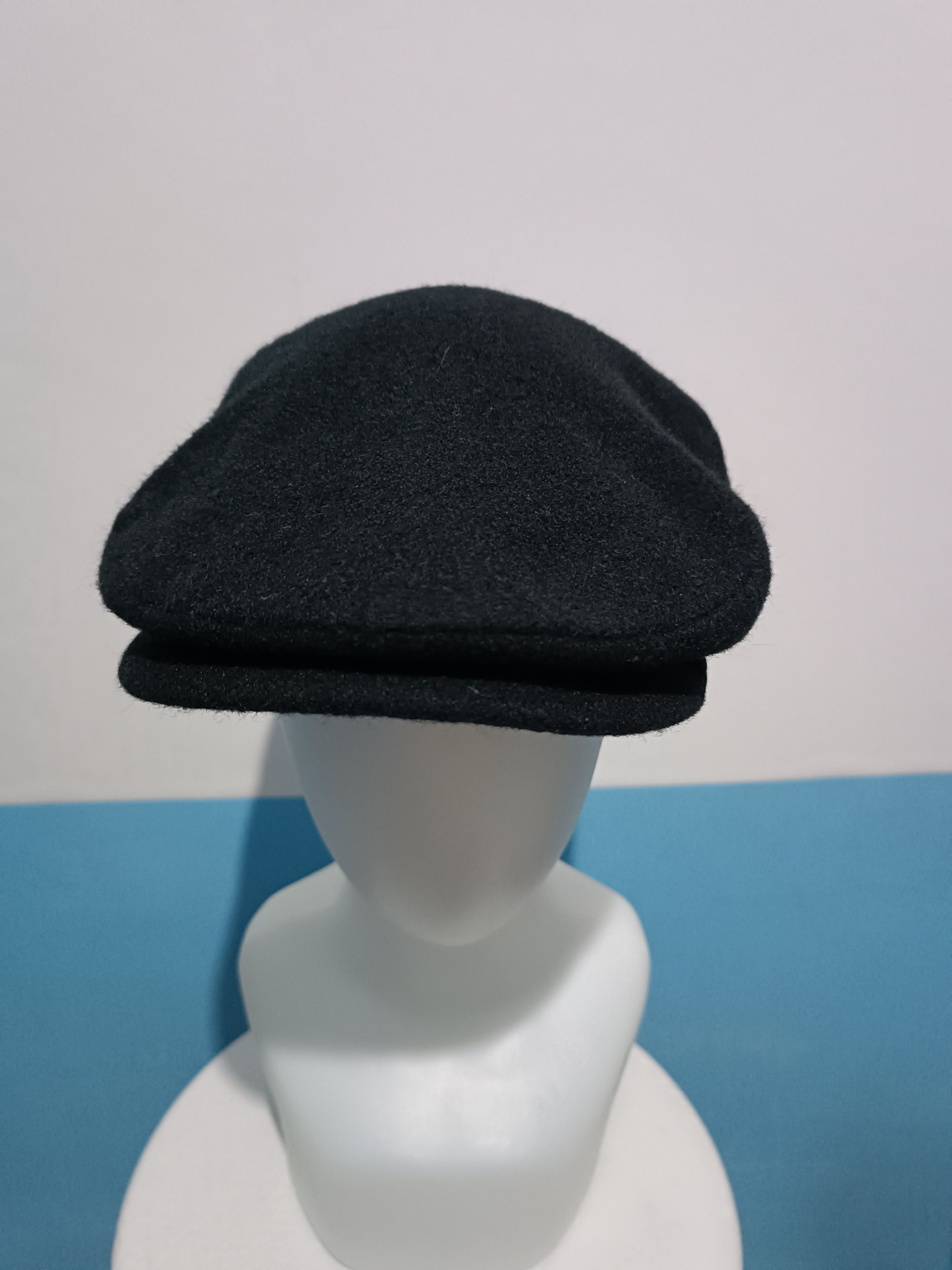 Designer × Vintage Flat Cap Elle Homme Paris Wool Size ONE SIZE - 5 Thumbnail