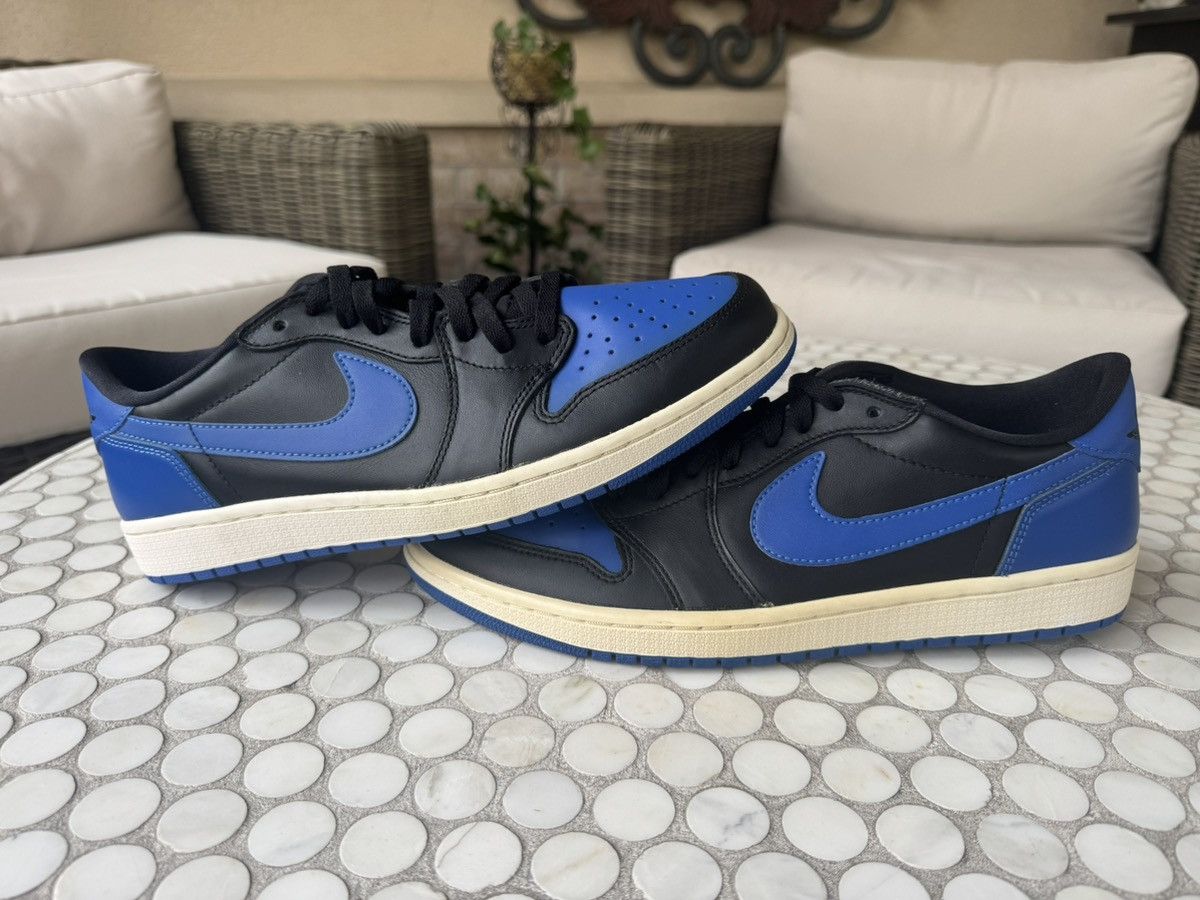 Jordan Brand 11 (2015) Jordan 1 Retro Low Royal OG Black Blue Size US 11 / EU 44 - 5 Thumbnail