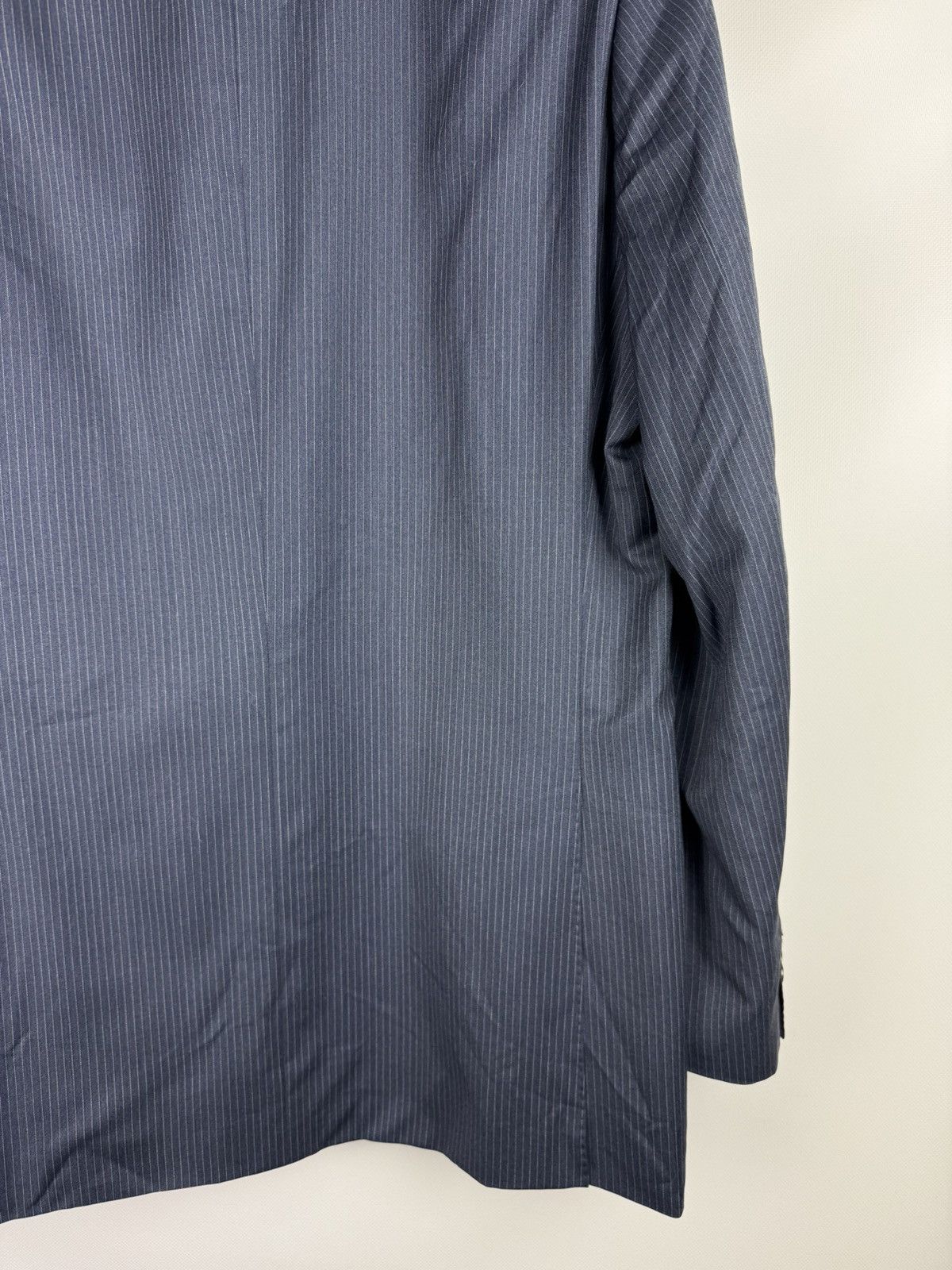Suitsupply Suitsupply Pure Wool Men’s Striped Blazer Jacket Sportcoat Size 44R - 17 Thumbnail