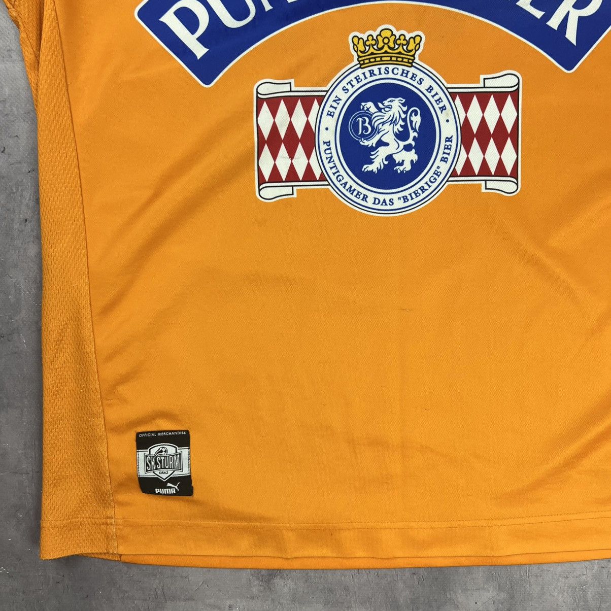Puma Rare! SK Sturm Graz Away Soccer Jersey Shirt 00s Vintage Size US M / EU 48-50 / 2 - 9 Thumbnail