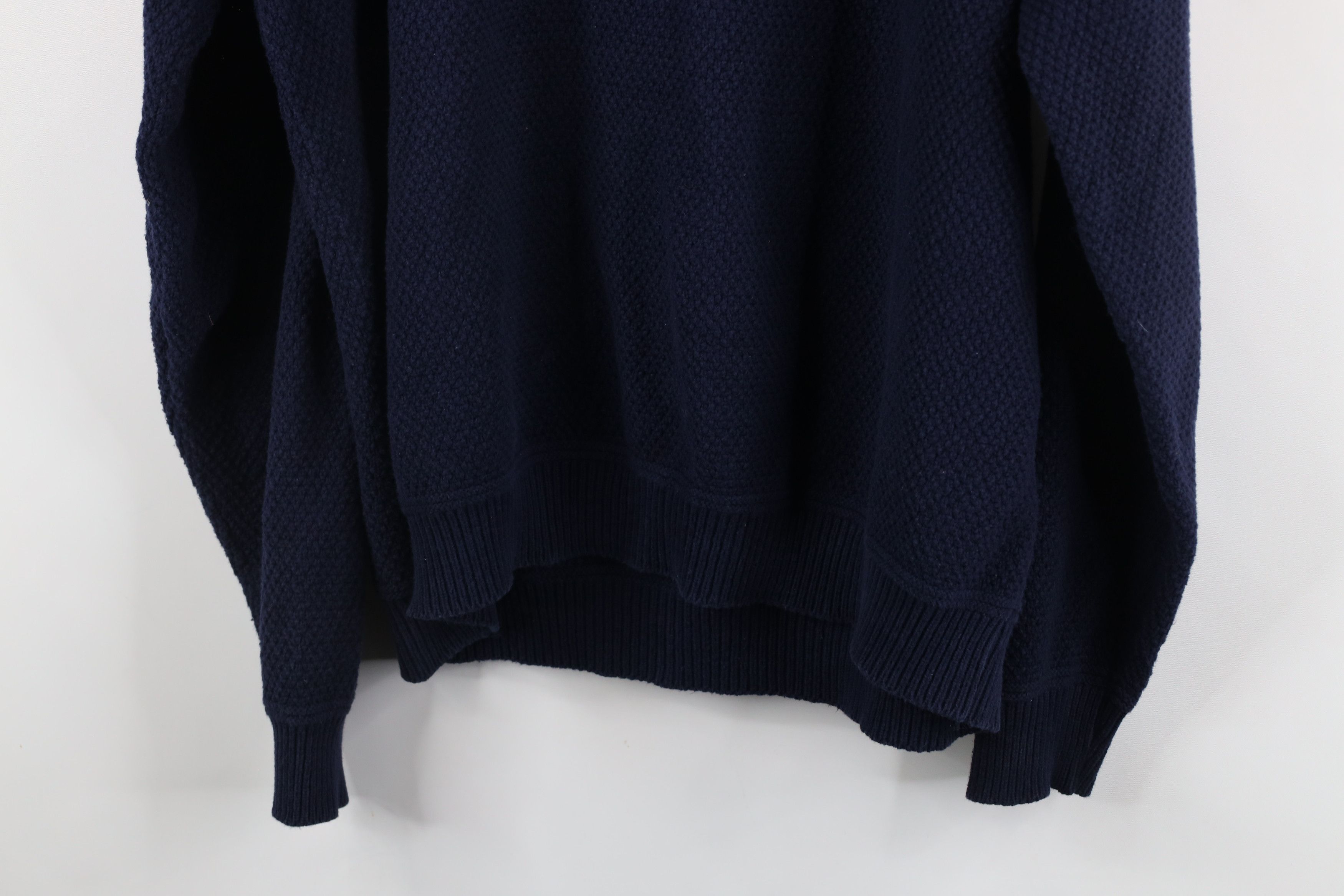 Vintage Vintage 90s Streetwear Ribbed Knit Golf Golfing Sweater Size US XXL / EU 58 / 5 - 8 Thumbnail